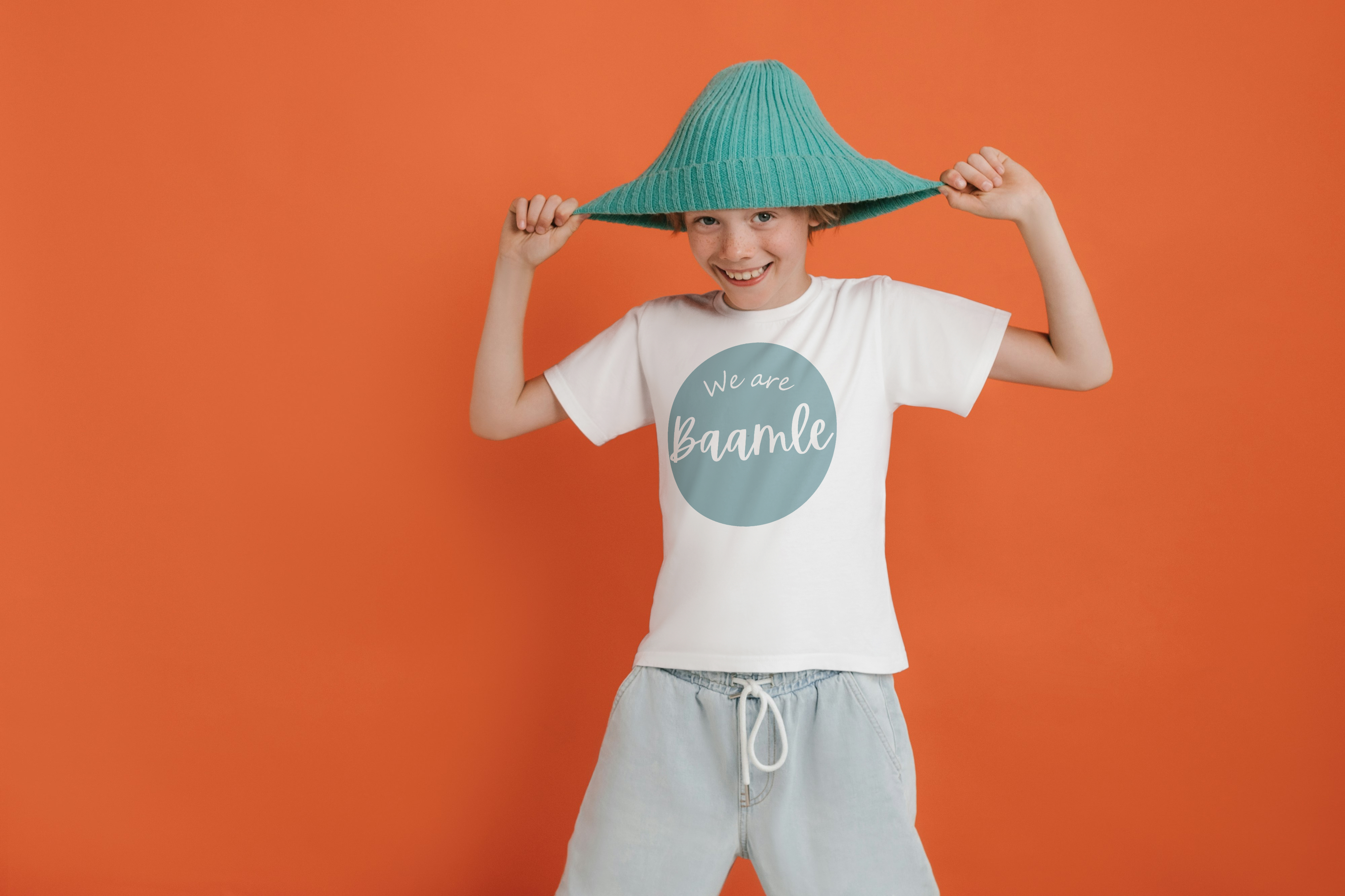 Unisex kids We are Baamle  t-shirt