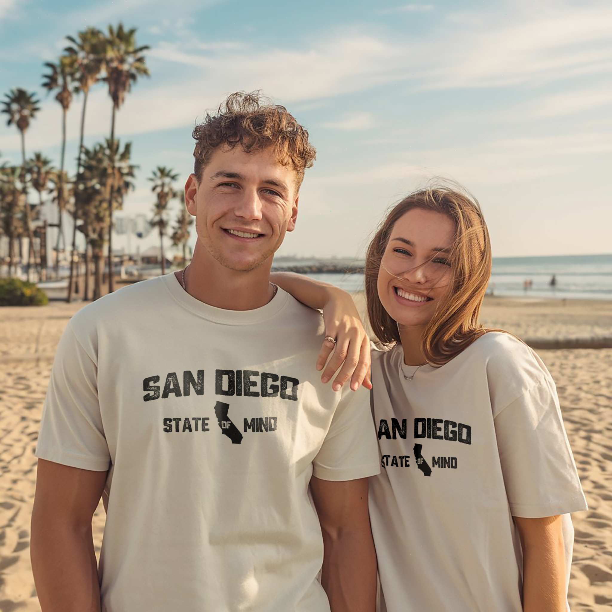 San Diego State Of Mind Vintage T-Shirt product thumbnail image