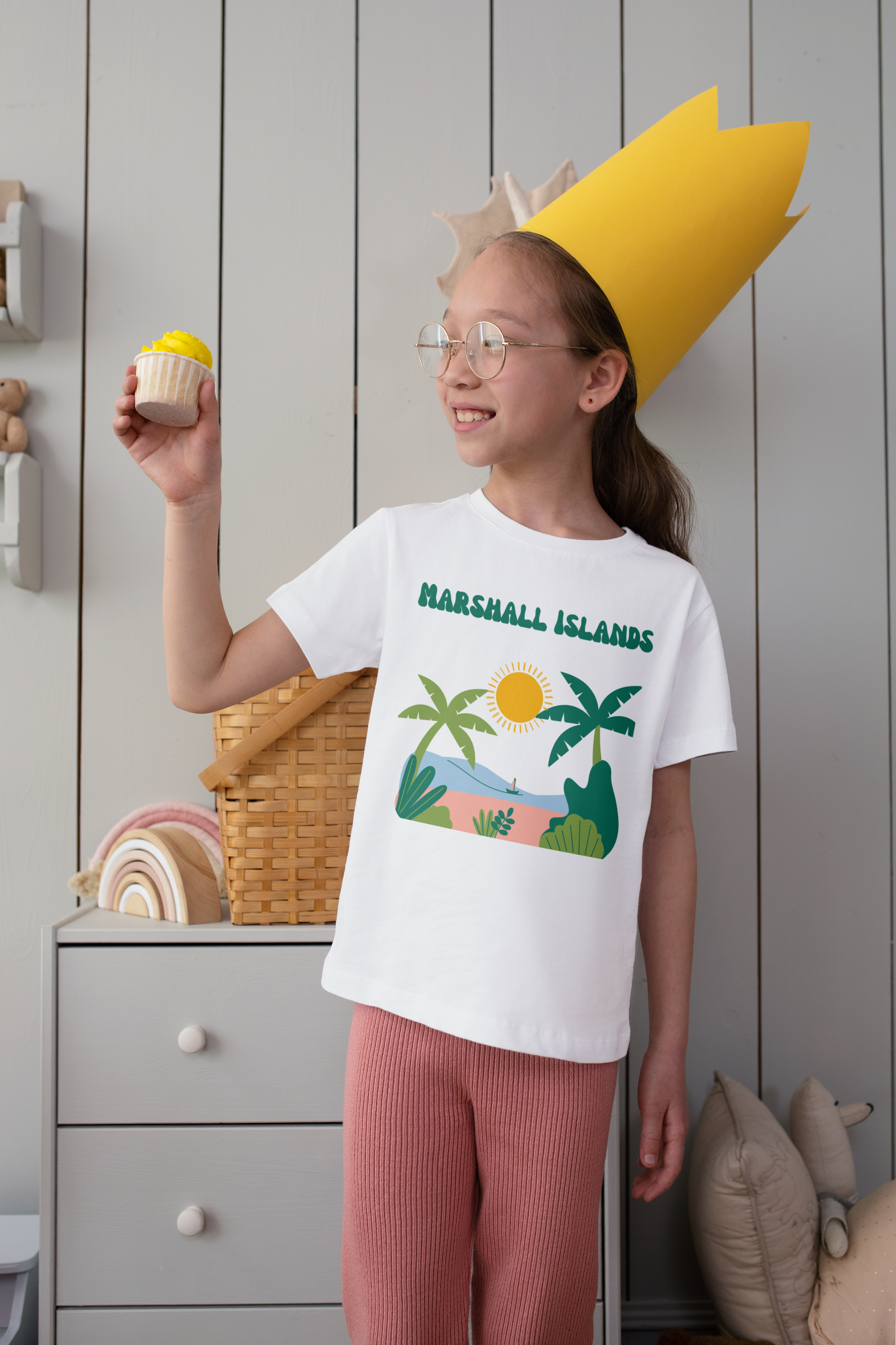 Unisex Kids Marshall Islands Tee