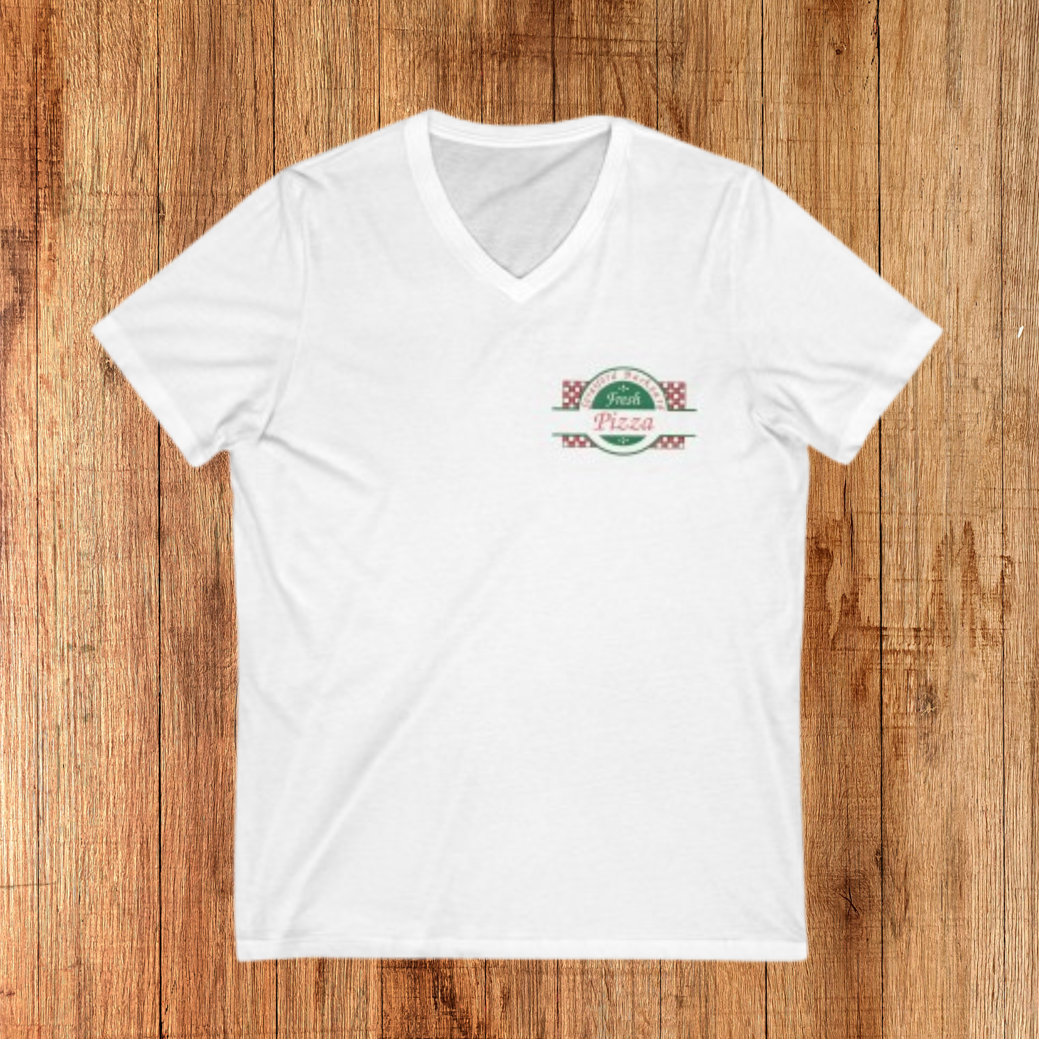 T-Shirt Throwback Pizza Employee Work Shirt product thumbnail image T-Shirt Throwback Pizza Employee Work Shirt product thumbnail image
