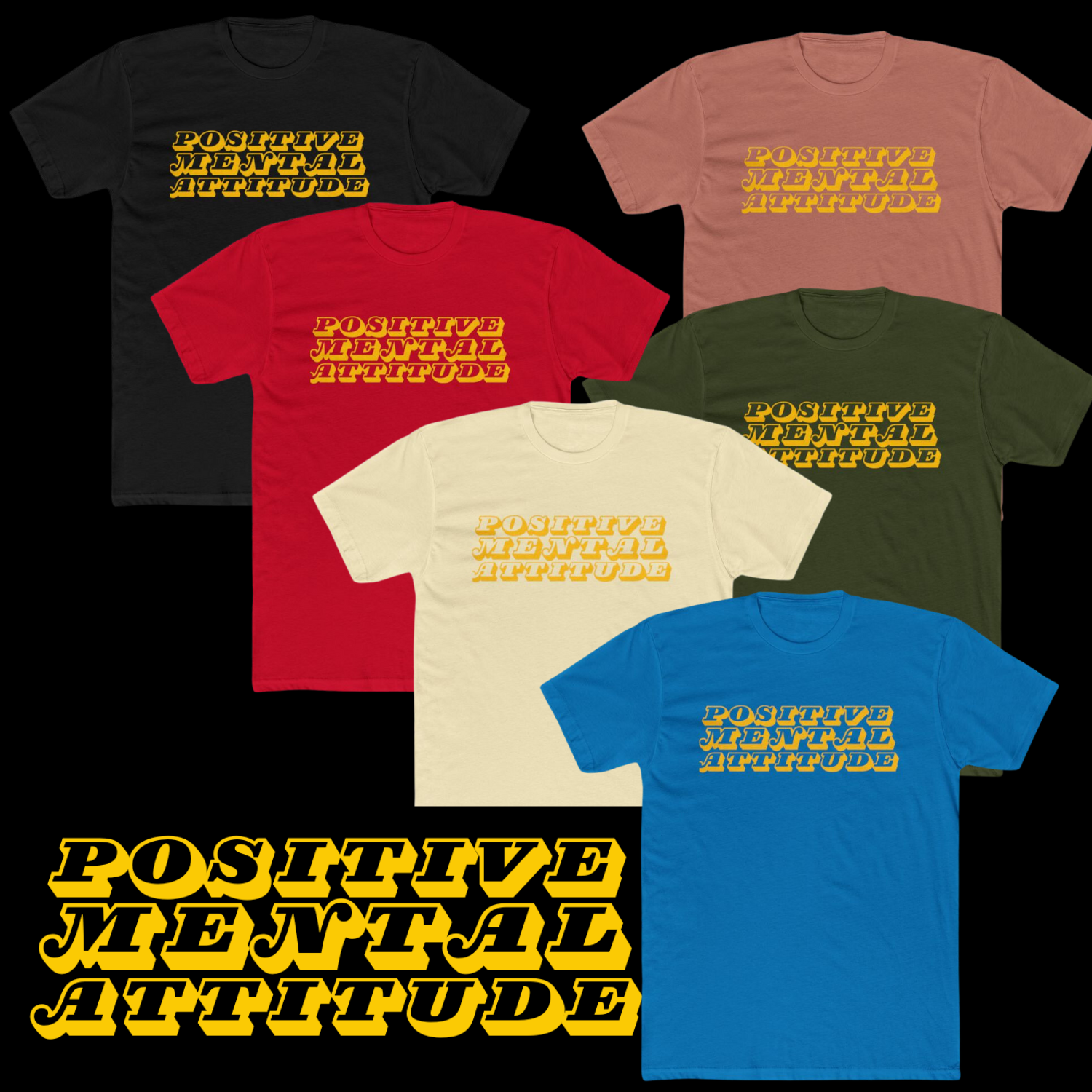PMA Vintage Stacked (13 shirt colors available) PMA Vintage Stacked (13 shirt colors available)
