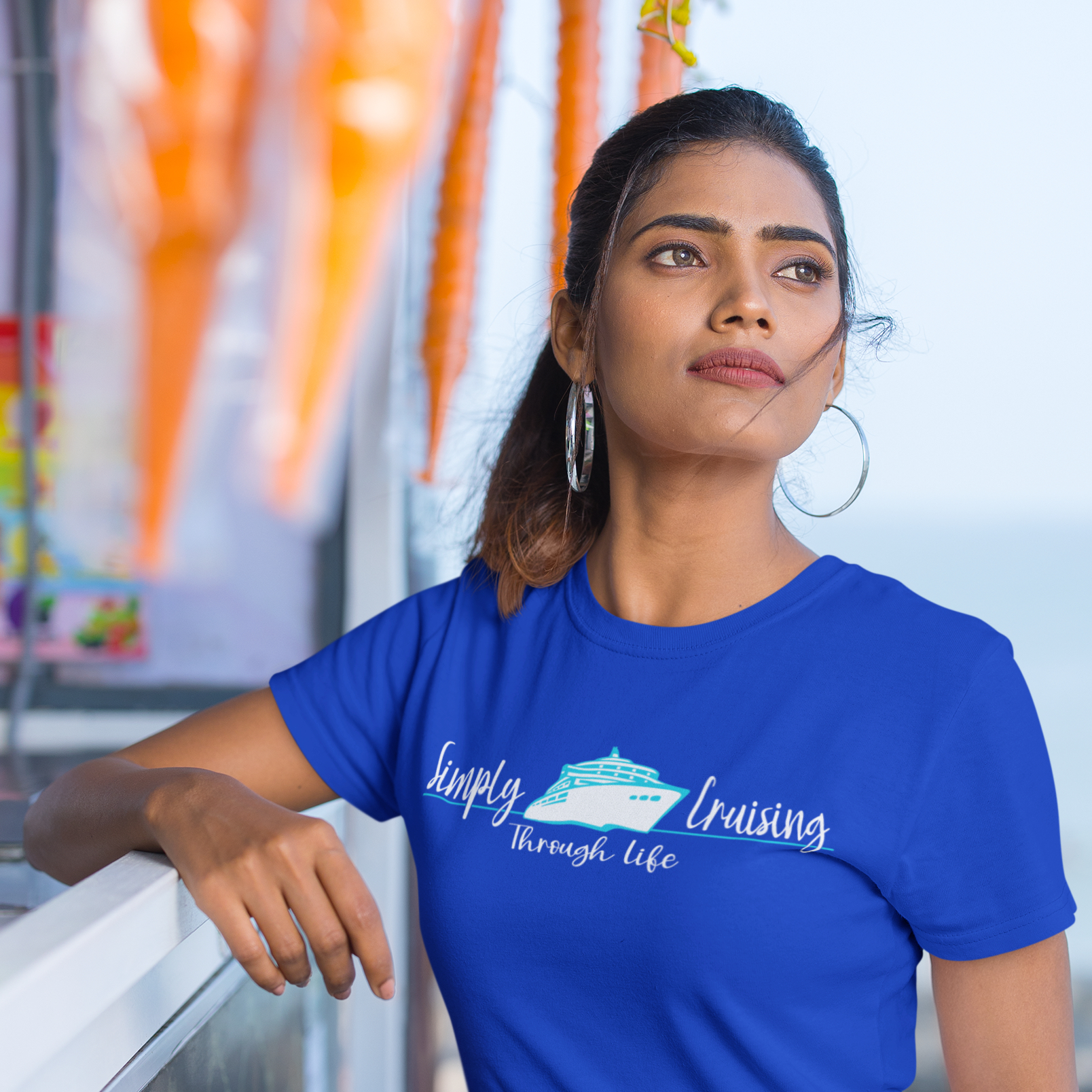 Cruising Through Life Designer Tee Cruising Through Life Designer Tee