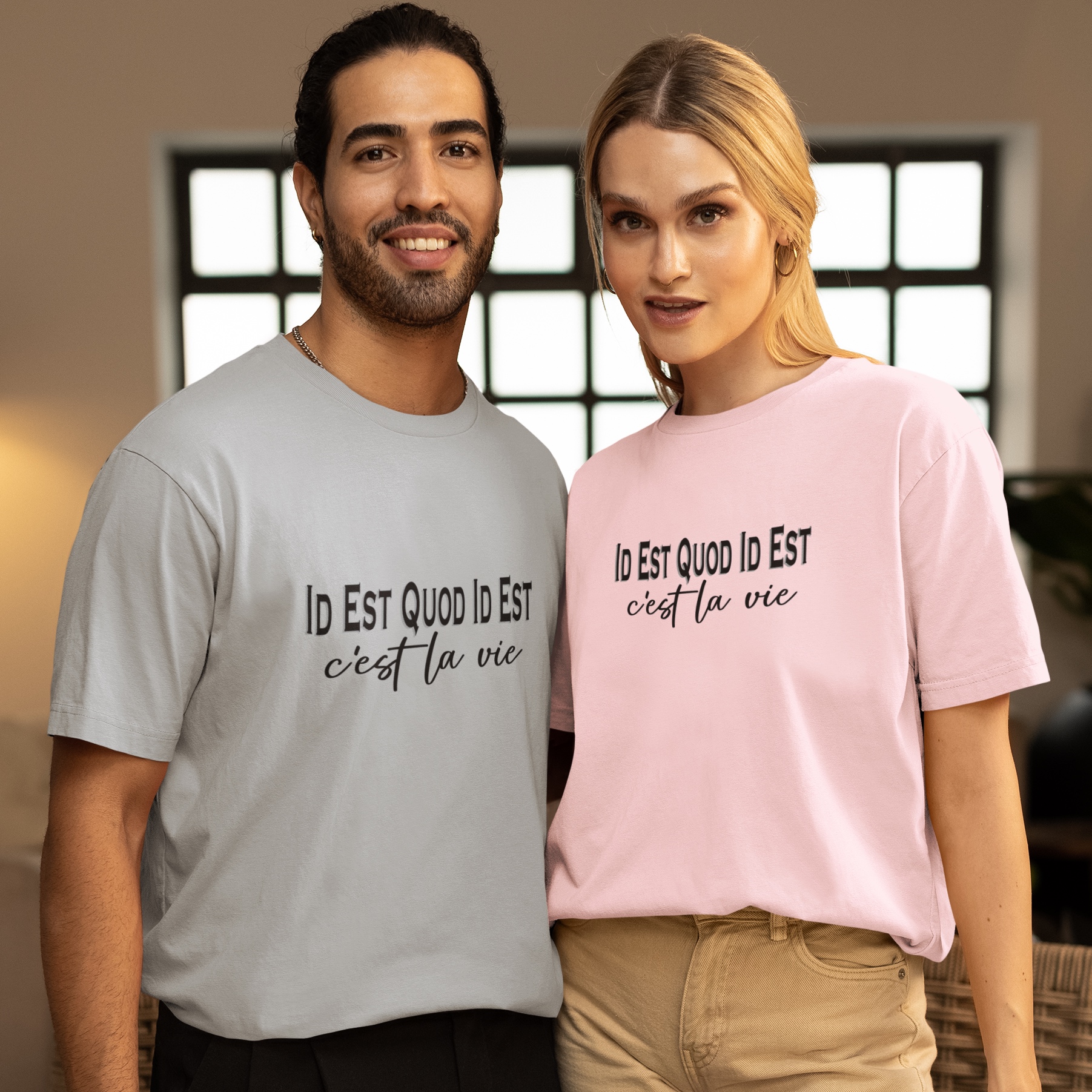 Our "It Is What It Is" in Latin Heavy Cotton Tee Our "It Is What It Is" in Latin Heavy Cotton Tee