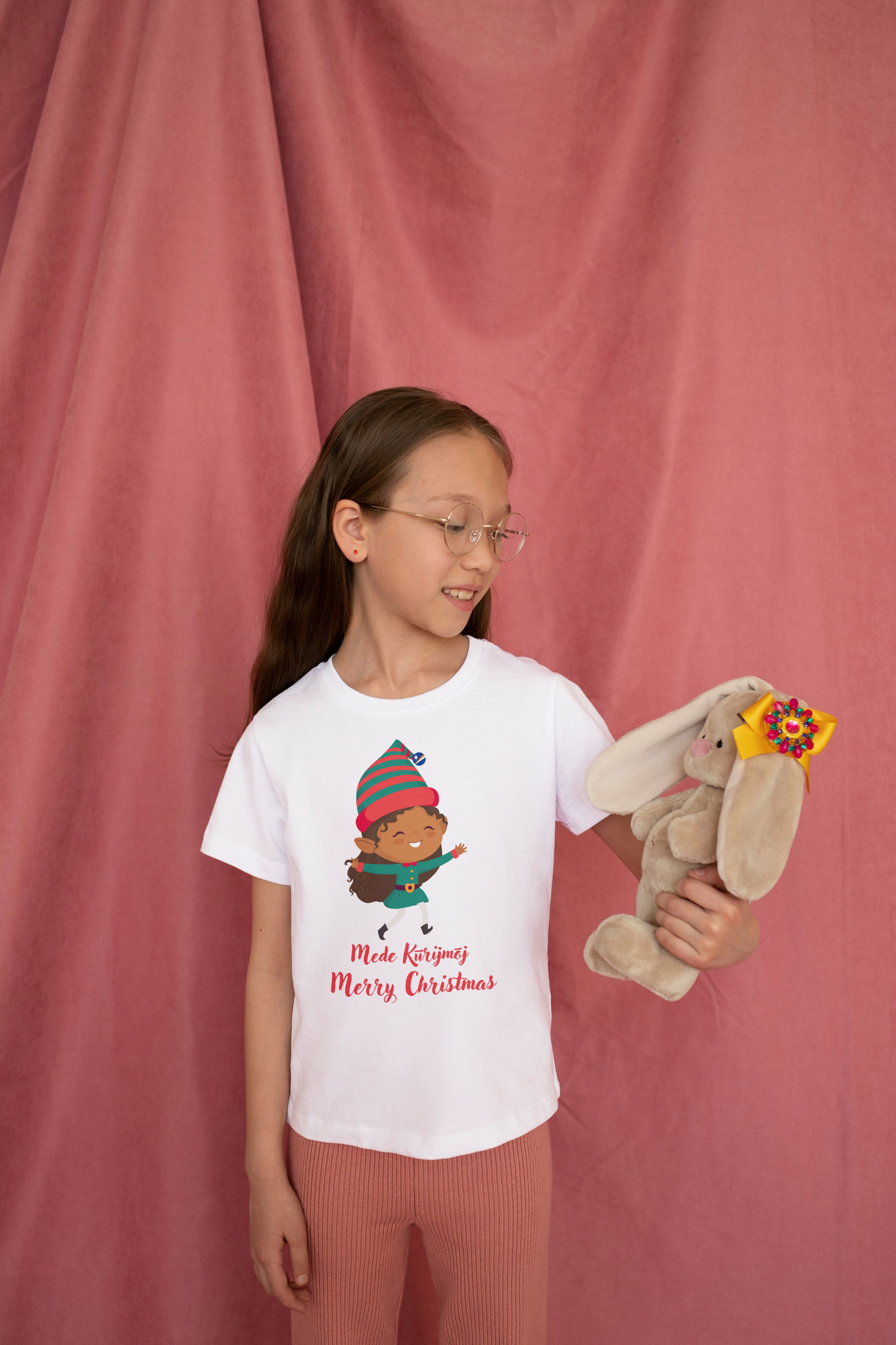 Kids T-Shirt Christmas  Elf