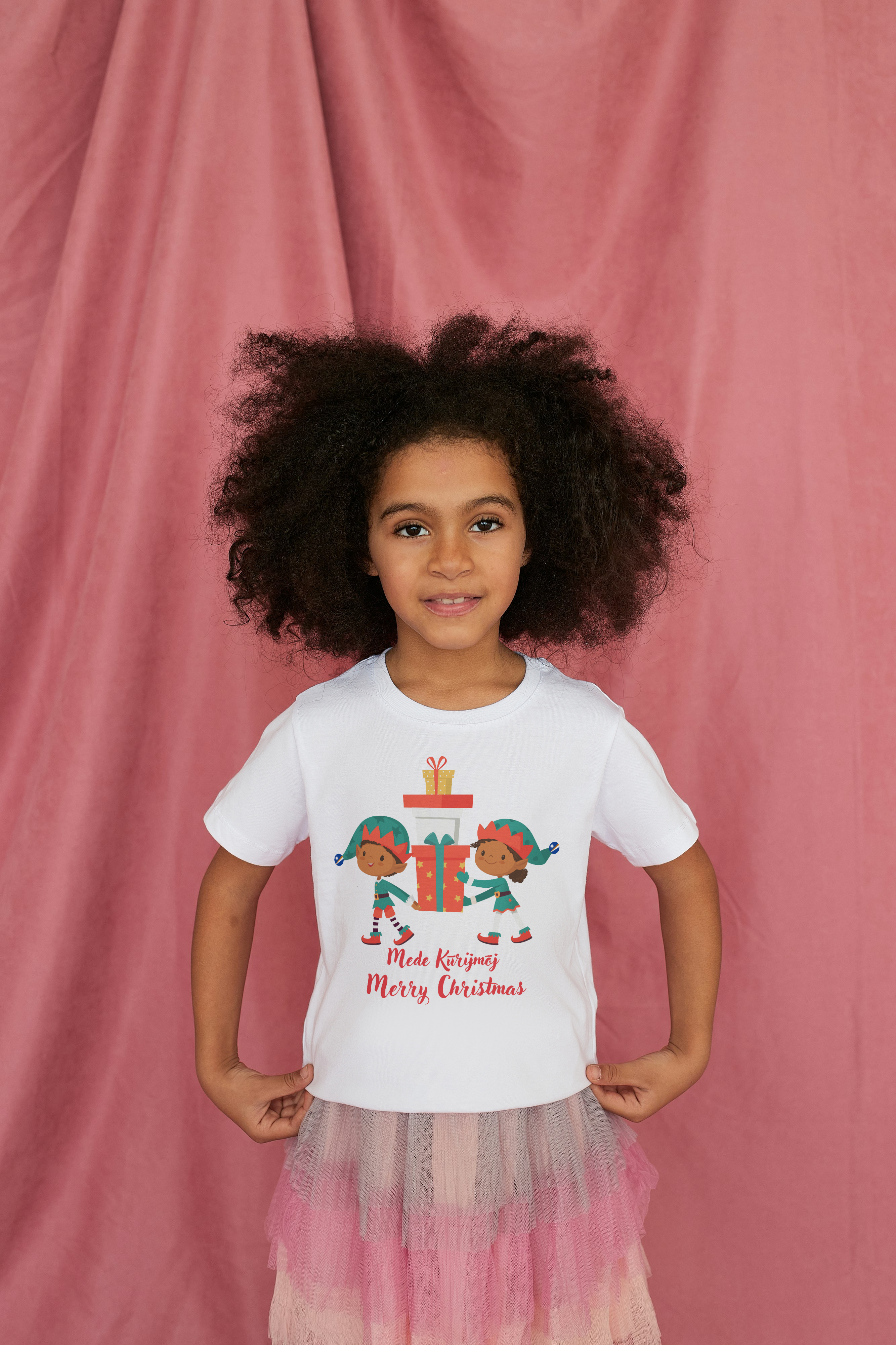 Kids T-Shirt Christmas  Elves