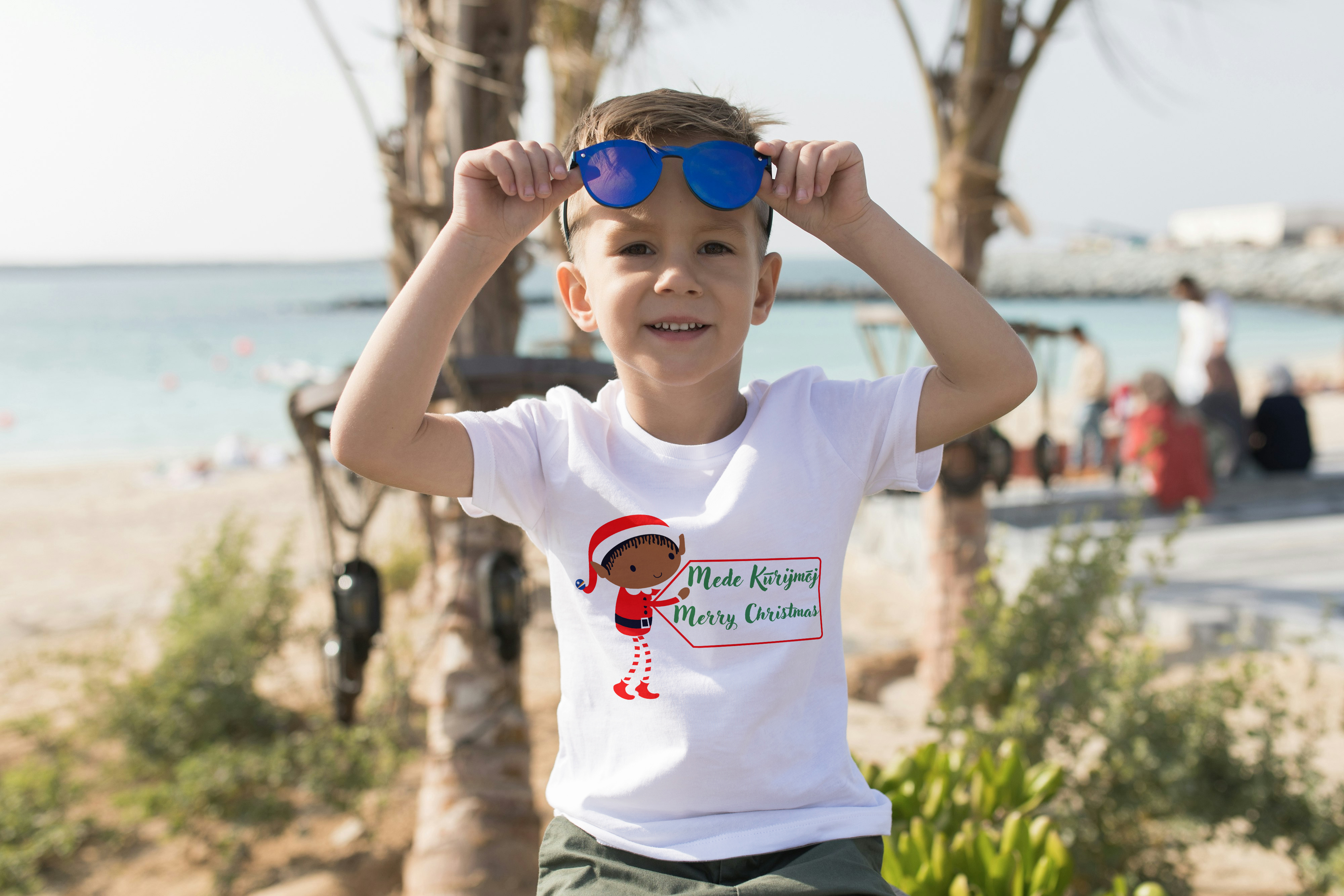 Kids T-Shirt Christmas  Elf