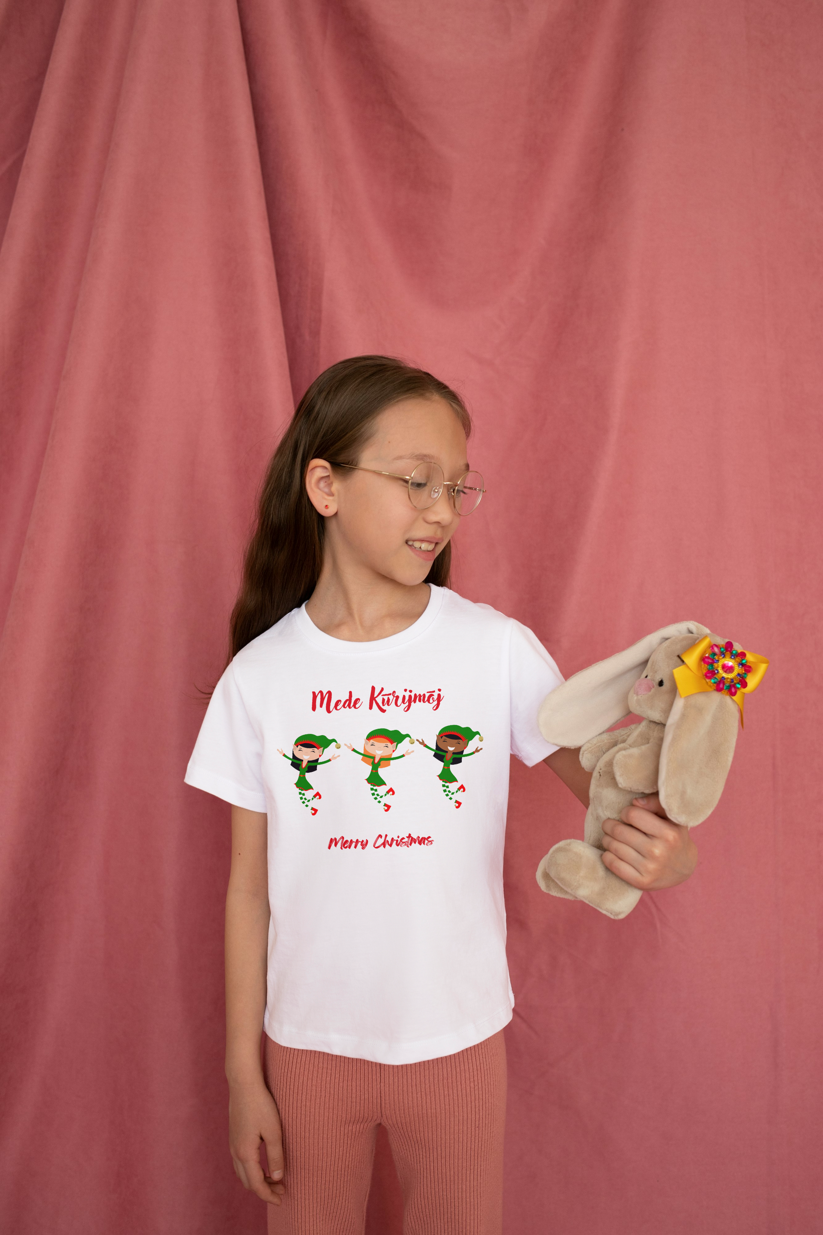 Kids T-Shirt Santa's elves