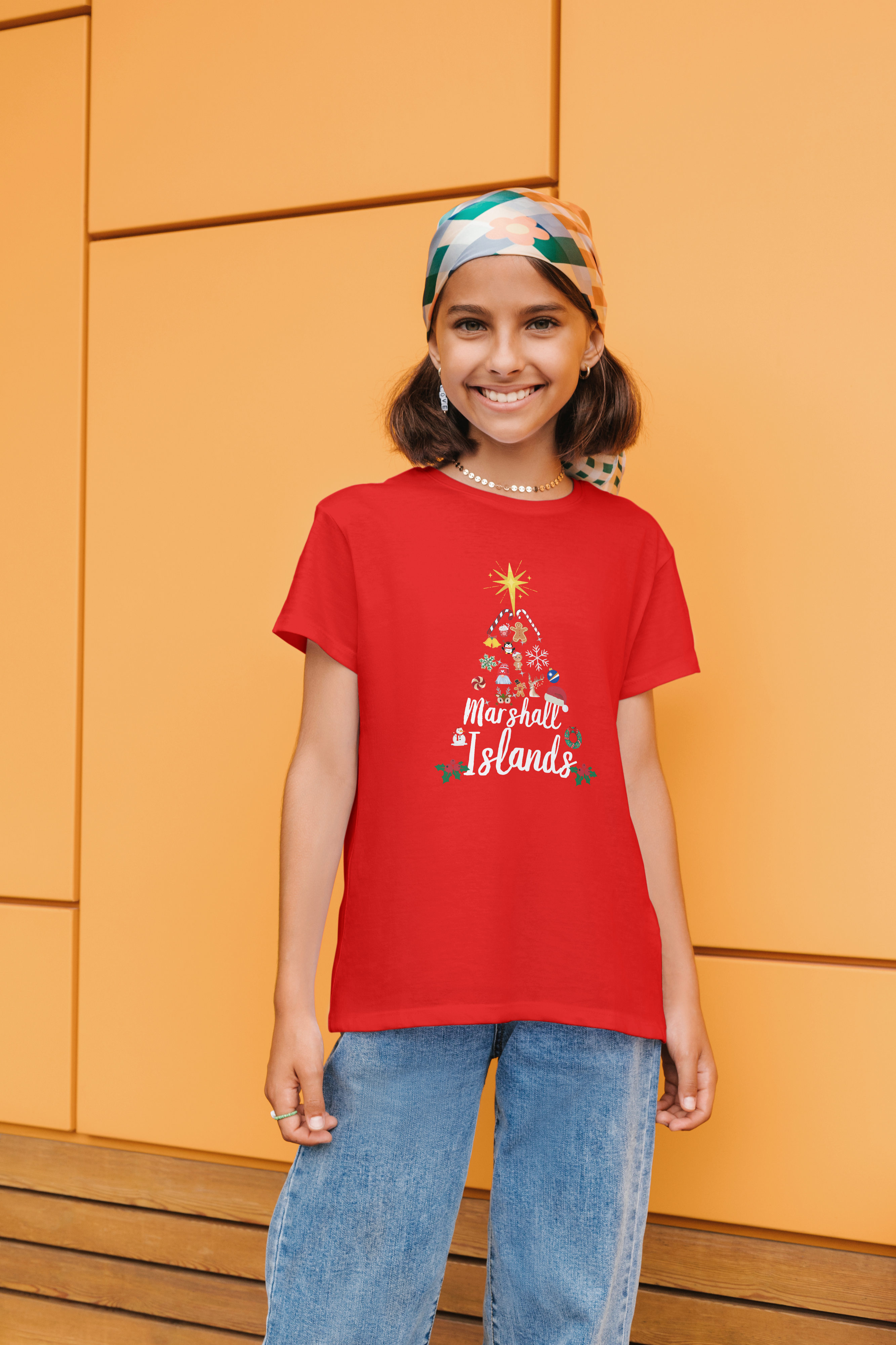 Unisex Kids Christmas tree tee