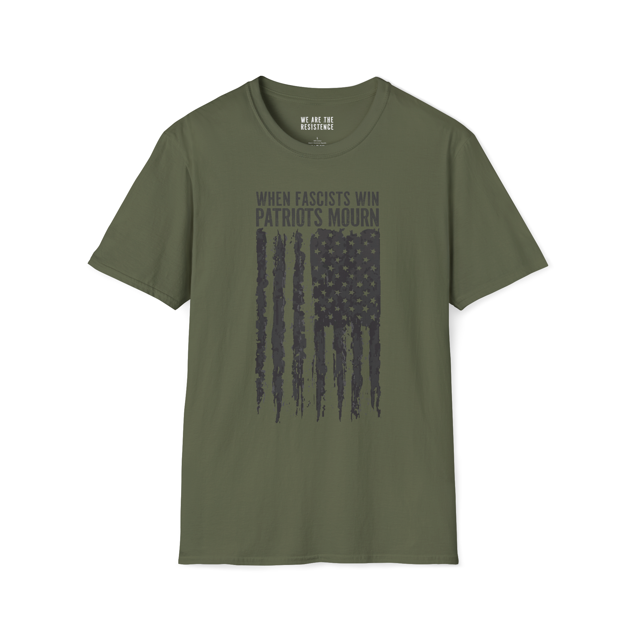 Political Resistance T-Shirt - When Fascists Win, Patriots Mourn product thumbnail image Political Resistance T-Shirt - When Fascists Win, Patriots Mourn product thumbnail image
