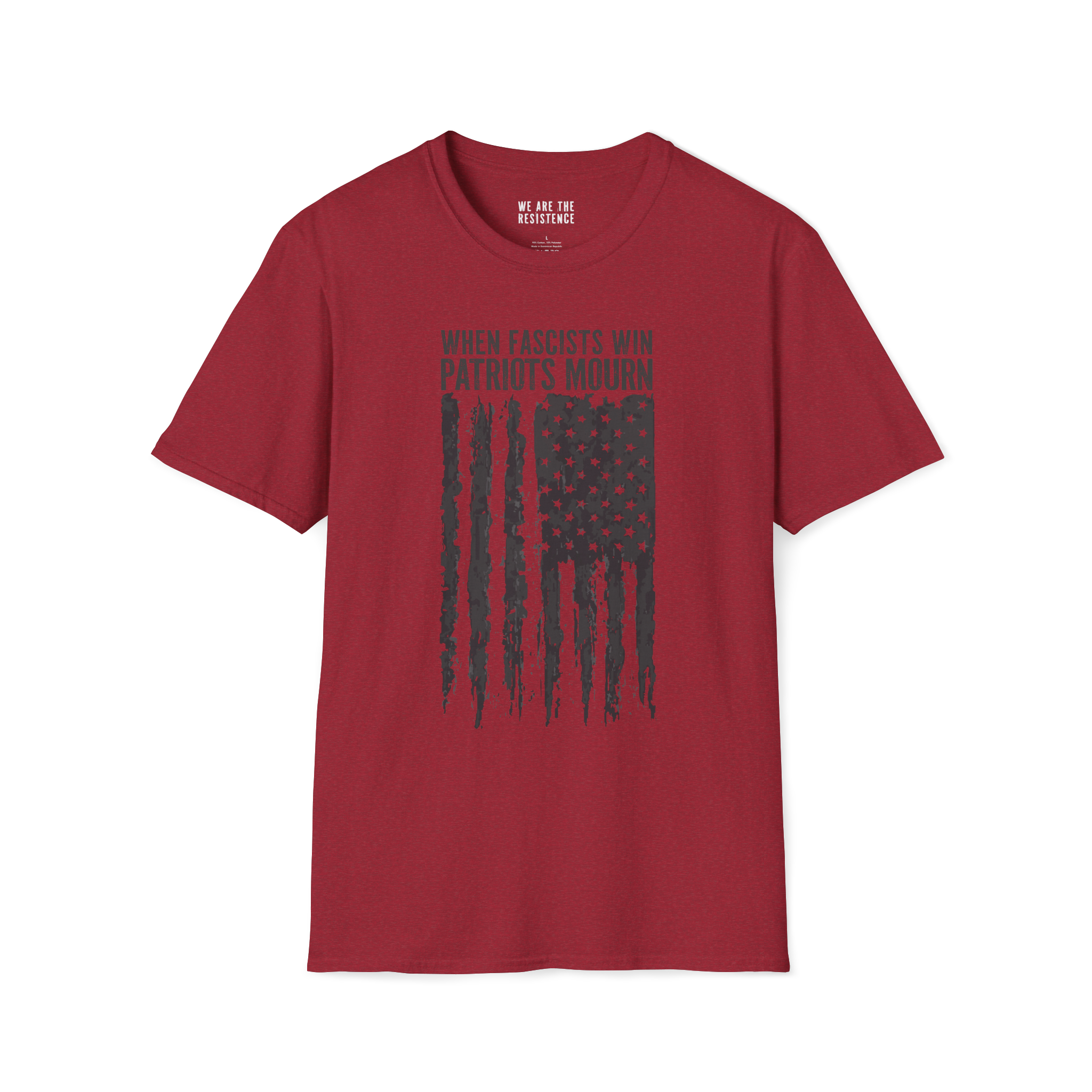 Political Resistance T-Shirt - When Fascists Win, Patriots Mourn product thumbnail image Political Resistance T-Shirt - When Fascists Win, Patriots Mourn product thumbnail image
