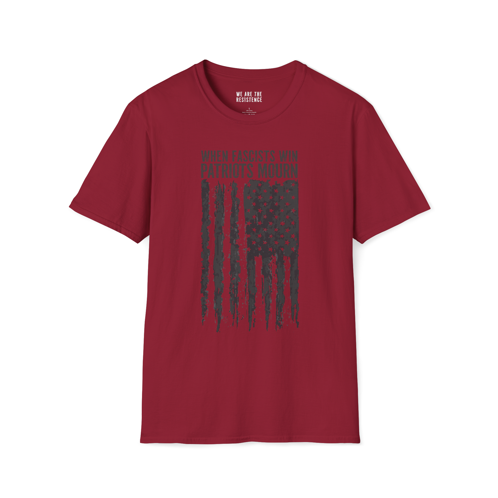 Political Resistance T-Shirt - When Fascists Win, Patriots Mourn product thumbnail image Political Resistance T-Shirt - When Fascists Win, Patriots Mourn product thumbnail image