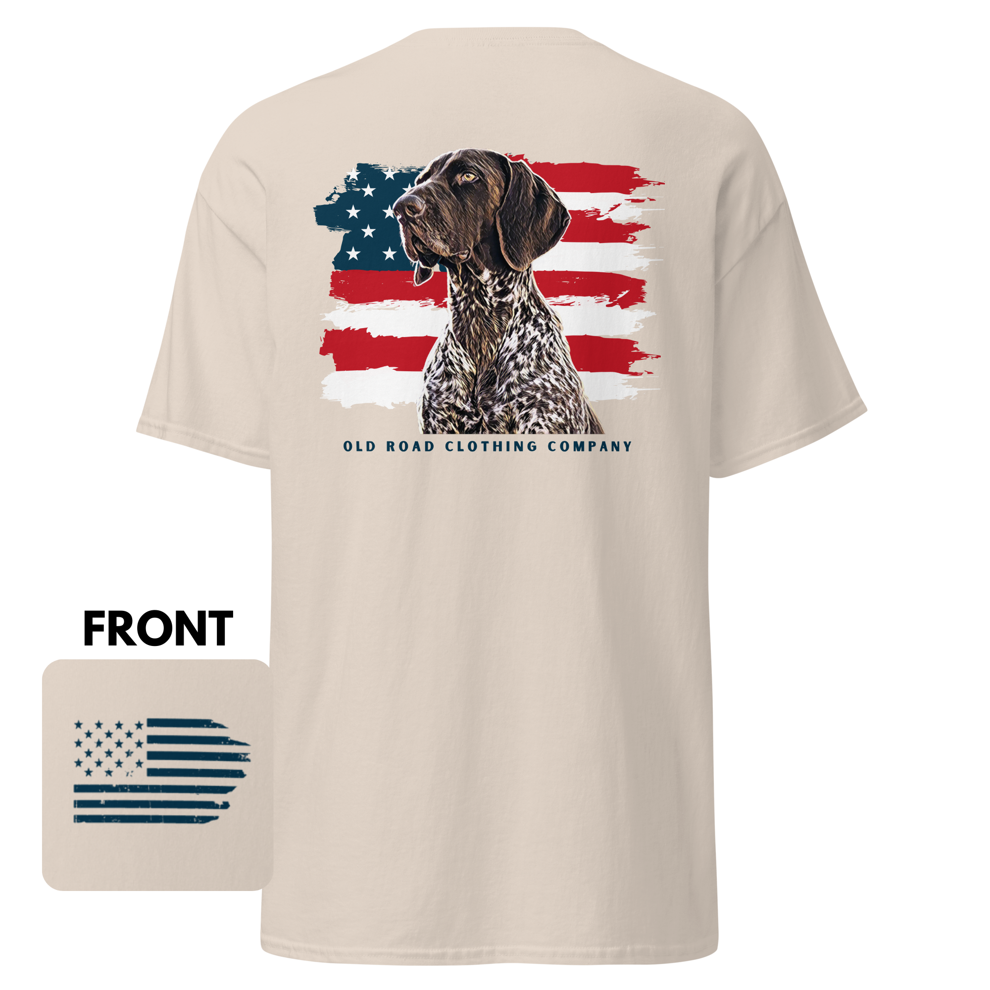 GSP T Shirt | German Shorthaired Pointer T Shirt | American Flag T Shirt | Bird Hunting T Shirt | Pheasant Hunting T Shirt | Grouse Hunting T Shirt product thumbnail image GSP T Shirt | German Shorthaired Pointer T Shirt | American Flag T Shirt | Bird Hunting T Shirt | Pheasant Hunting T Shirt | Grouse Hunting T Shirt product thumbnail image