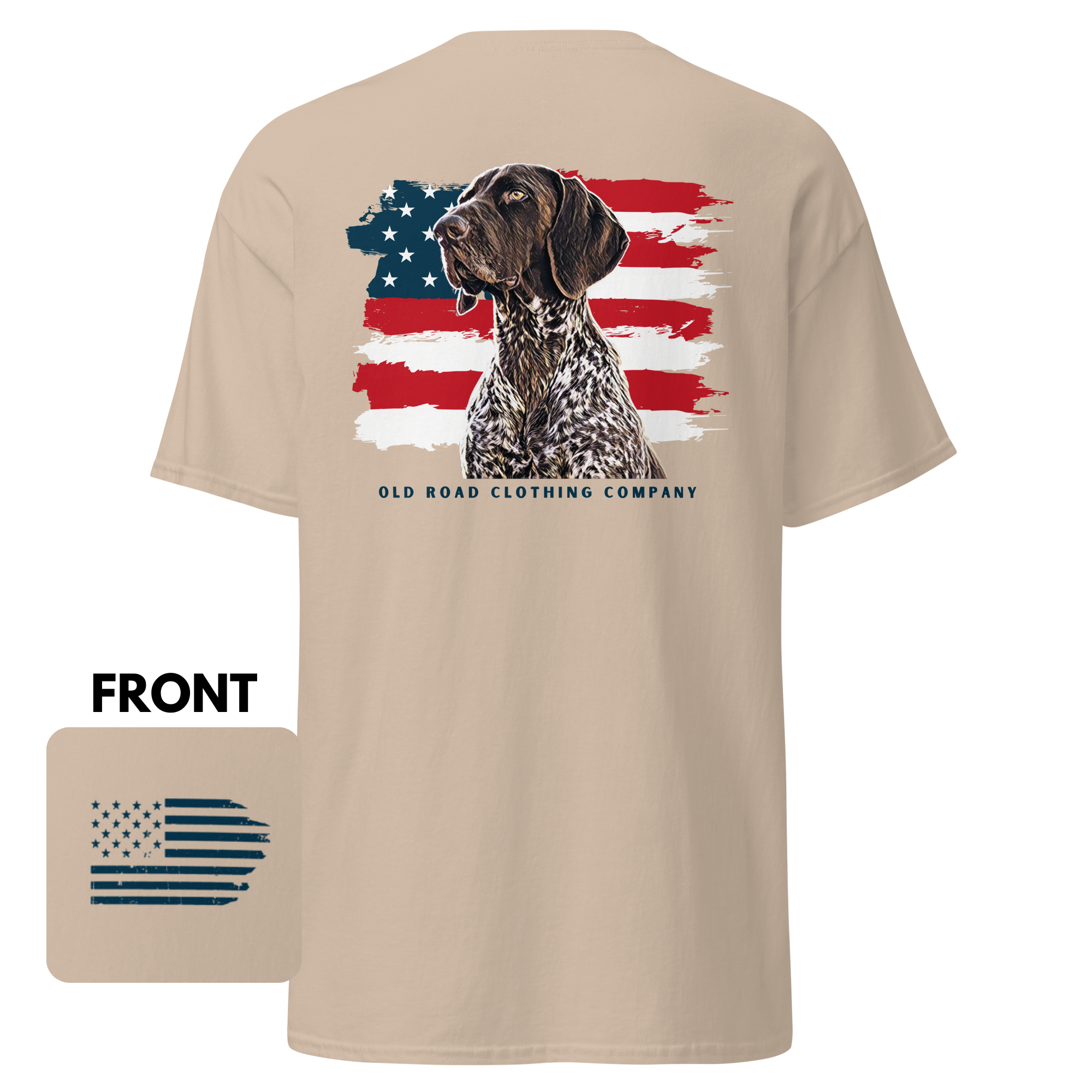 GSP T Shirt | German Shorthaired Pointer T Shirt | American Flag T Shirt | Bird Hunting T Shirt | Pheasant Hunting T Shirt | Grouse Hunting T Shirt product thumbnail image GSP T Shirt | German Shorthaired Pointer T Shirt | American Flag T Shirt | Bird Hunting T Shirt | Pheasant Hunting T Shirt | Grouse Hunting T Shirt product thumbnail image