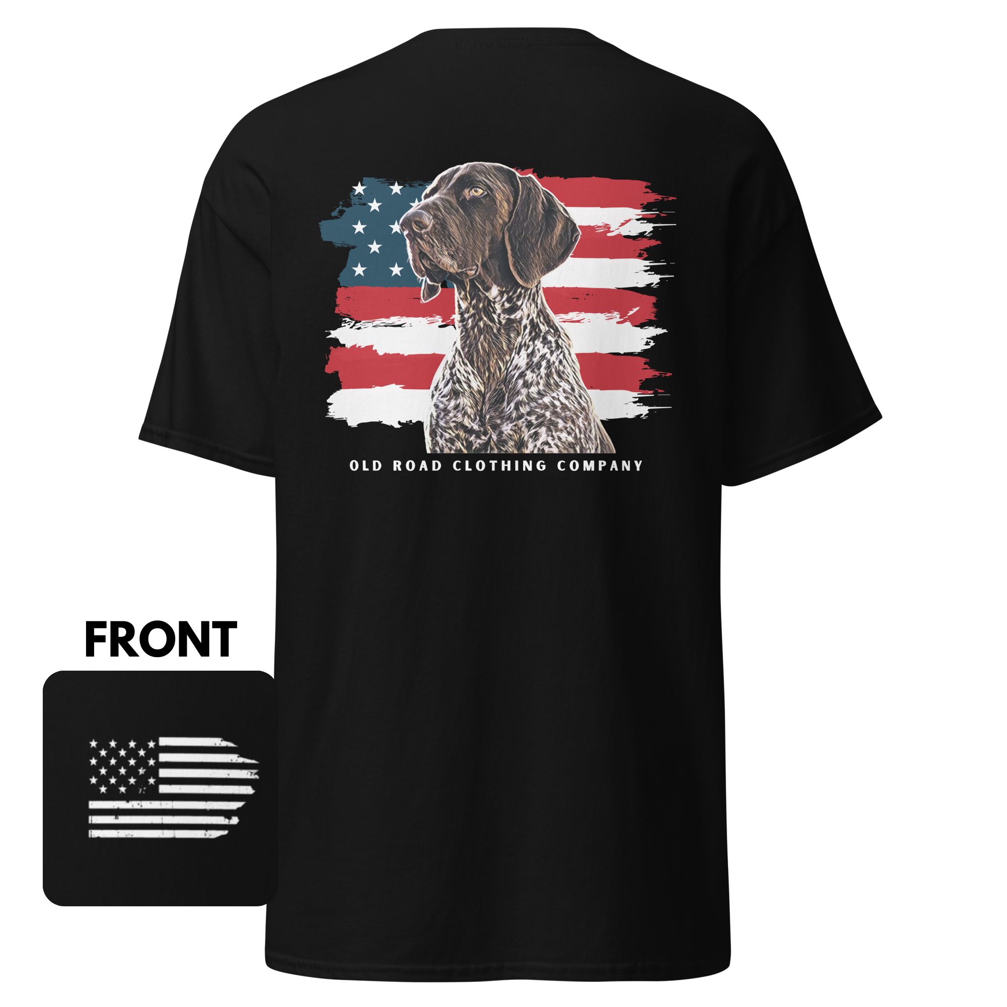 GSP T Shirt | German Shorthaired Pointer T Shirt | American Flag T Shirt | Bird Hunting T Shirt | Pheasant Hunting T Shirt | Grouse Hunting T Shirt product thumbnail image GSP T Shirt | German Shorthaired Pointer T Shirt | American Flag T Shirt | Bird Hunting T Shirt | Pheasant Hunting T Shirt | Grouse Hunting T Shirt product thumbnail image