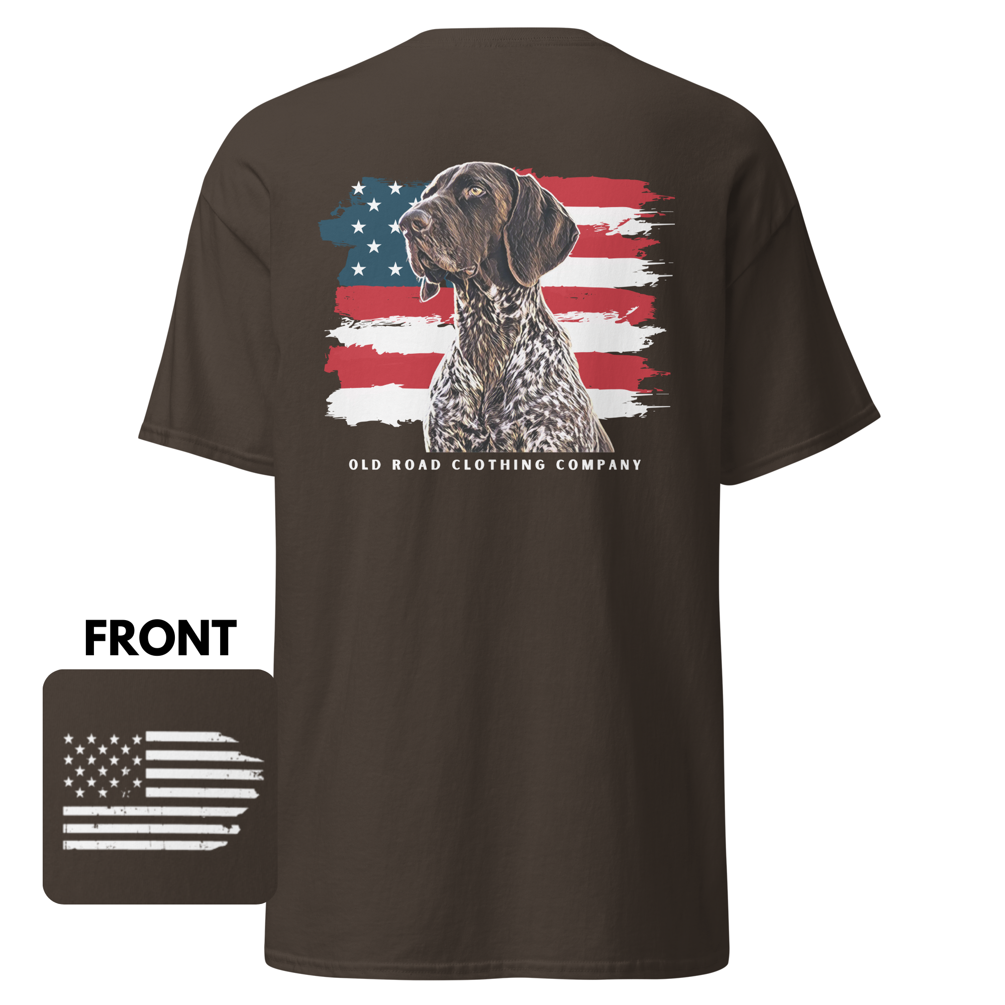 GSP T Shirt | German Shorthaired Pointer T Shirt | American Flag T Shirt | Bird Hunting T Shirt | Pheasant Hunting T Shirt | Grouse Hunting T Shirt product thumbnail image GSP T Shirt | German Shorthaired Pointer T Shirt | American Flag T Shirt | Bird Hunting T Shirt | Pheasant Hunting T Shirt | Grouse Hunting T Shirt product thumbnail image