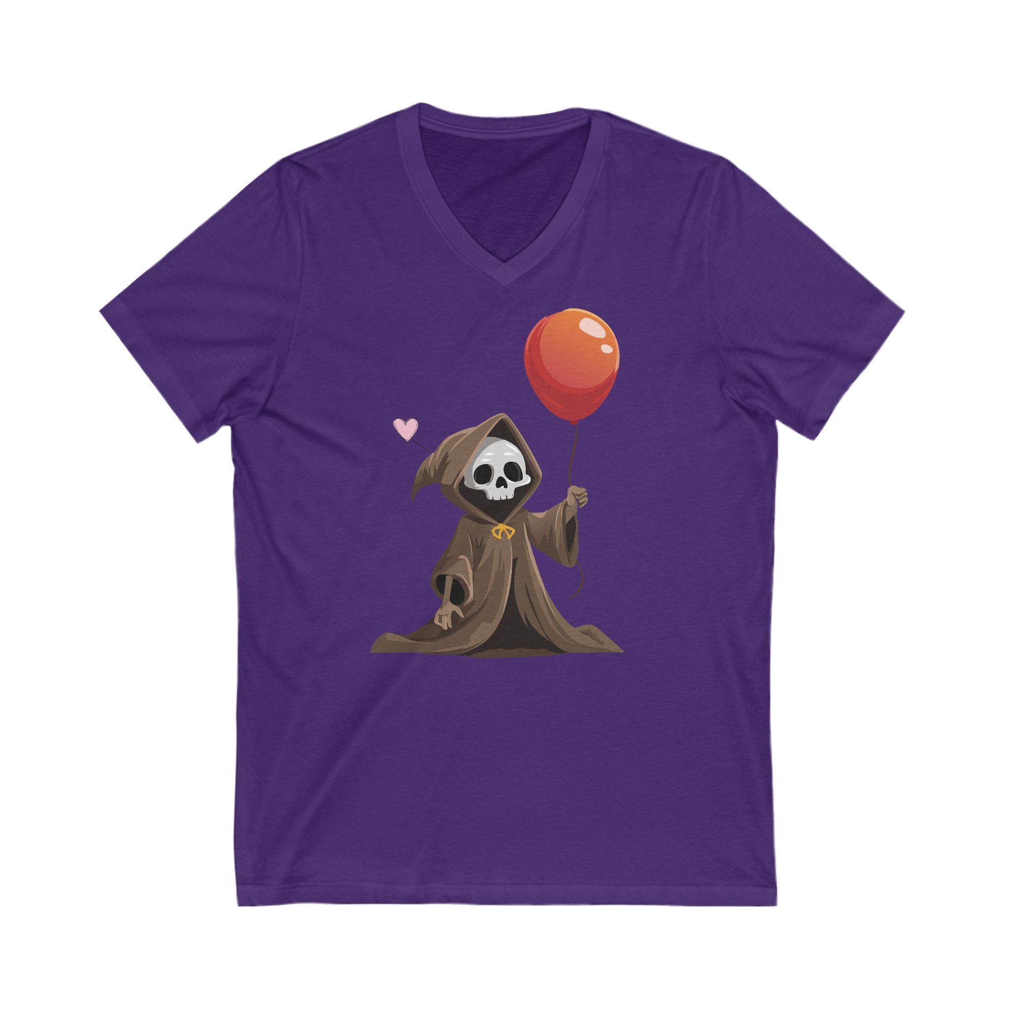 T-Shirt Little Grim Reaper with Balloons Fun Silly Macabre Tee product thumbnail image T-Shirt Little Grim Reaper with Balloons Fun Silly Macabre Tee product thumbnail image