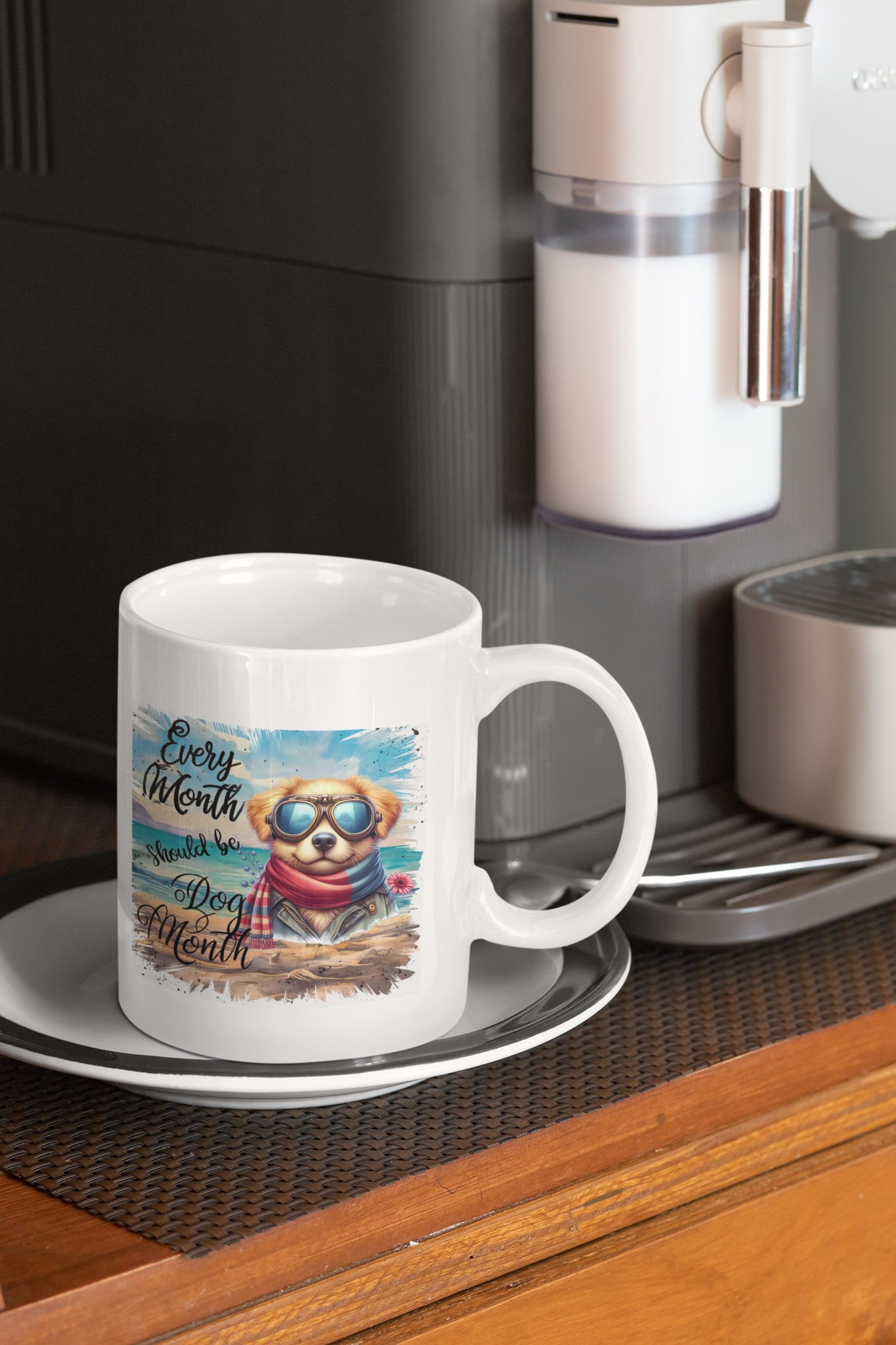 Every Month Should Be Dog Month , pet lover, dog owner,Funny Dog Wearing Goggles, mug ,dog month ,coffee ,Accent Coffee Mug (11, 15oz) product thumbnail image Every Month Should Be Dog Month , pet lover, dog owner,Funny Dog Wearing Goggles, mug ,dog month ,coffee ,Accent Coffee Mug (11, 15oz) product thumbnail image