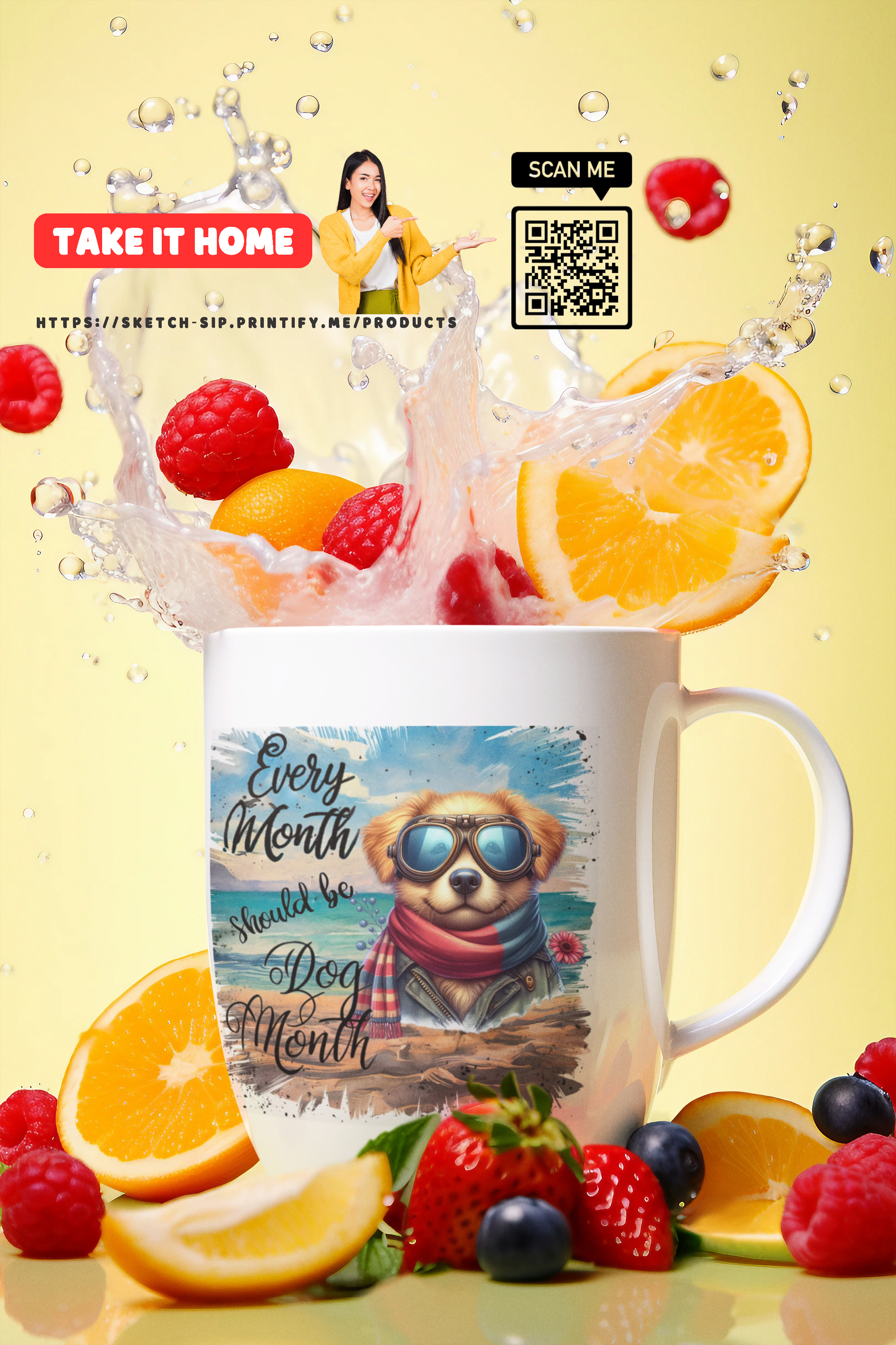 Every Month Should Be Dog Month , pet lover, dog owner,Funny Dog Wearing Goggles, mug ,dog month ,coffee ,Accent Coffee Mug (11, 15oz) product thumbnail image Every Month Should Be Dog Month , pet lover, dog owner,Funny Dog Wearing Goggles, mug ,dog month ,coffee ,Accent Coffee Mug (11, 15oz) product thumbnail image