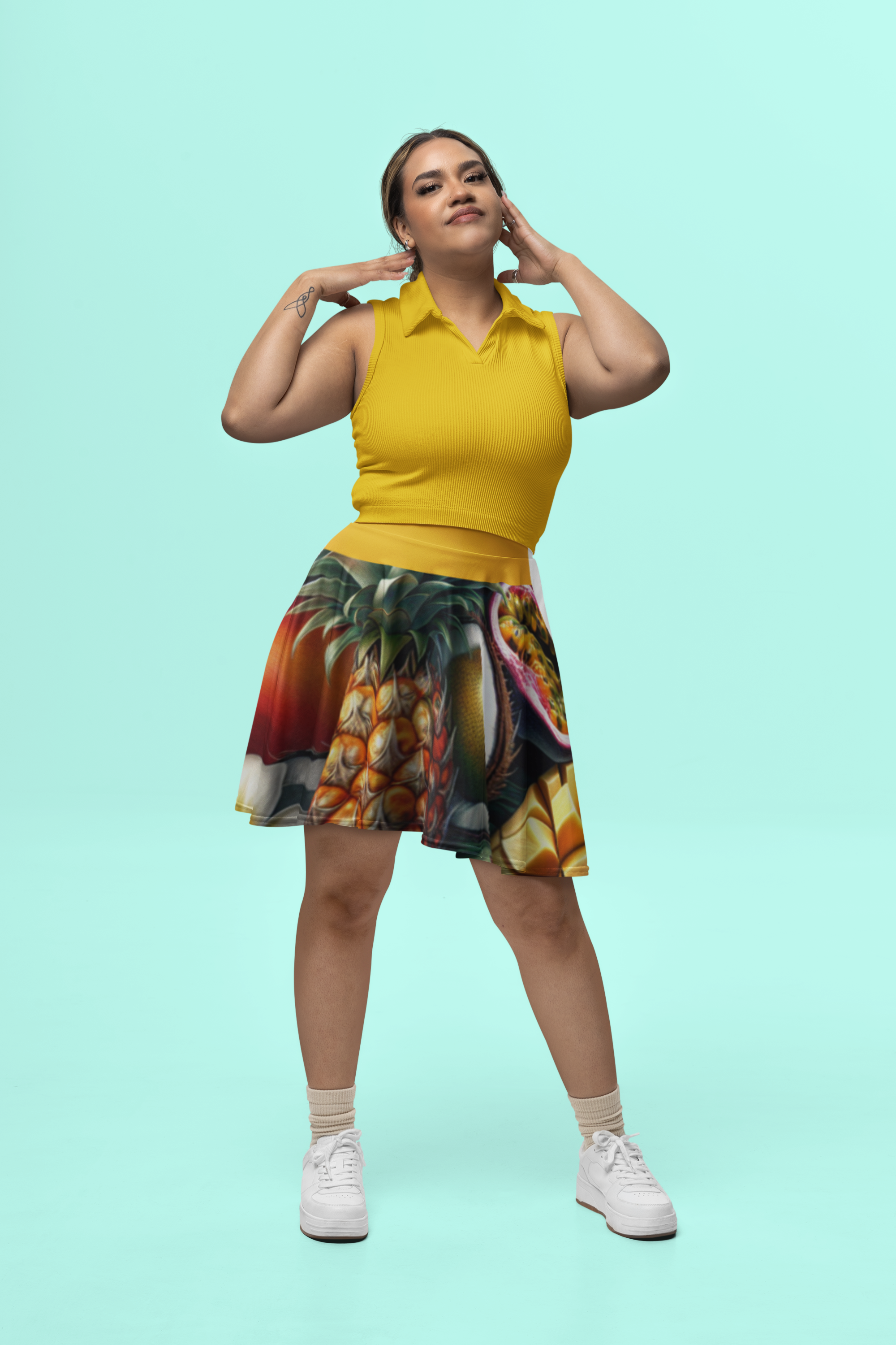 Tropical Delight Summer Skirt product thumbnail image Tropical Delight Summer Skirt product thumbnail image