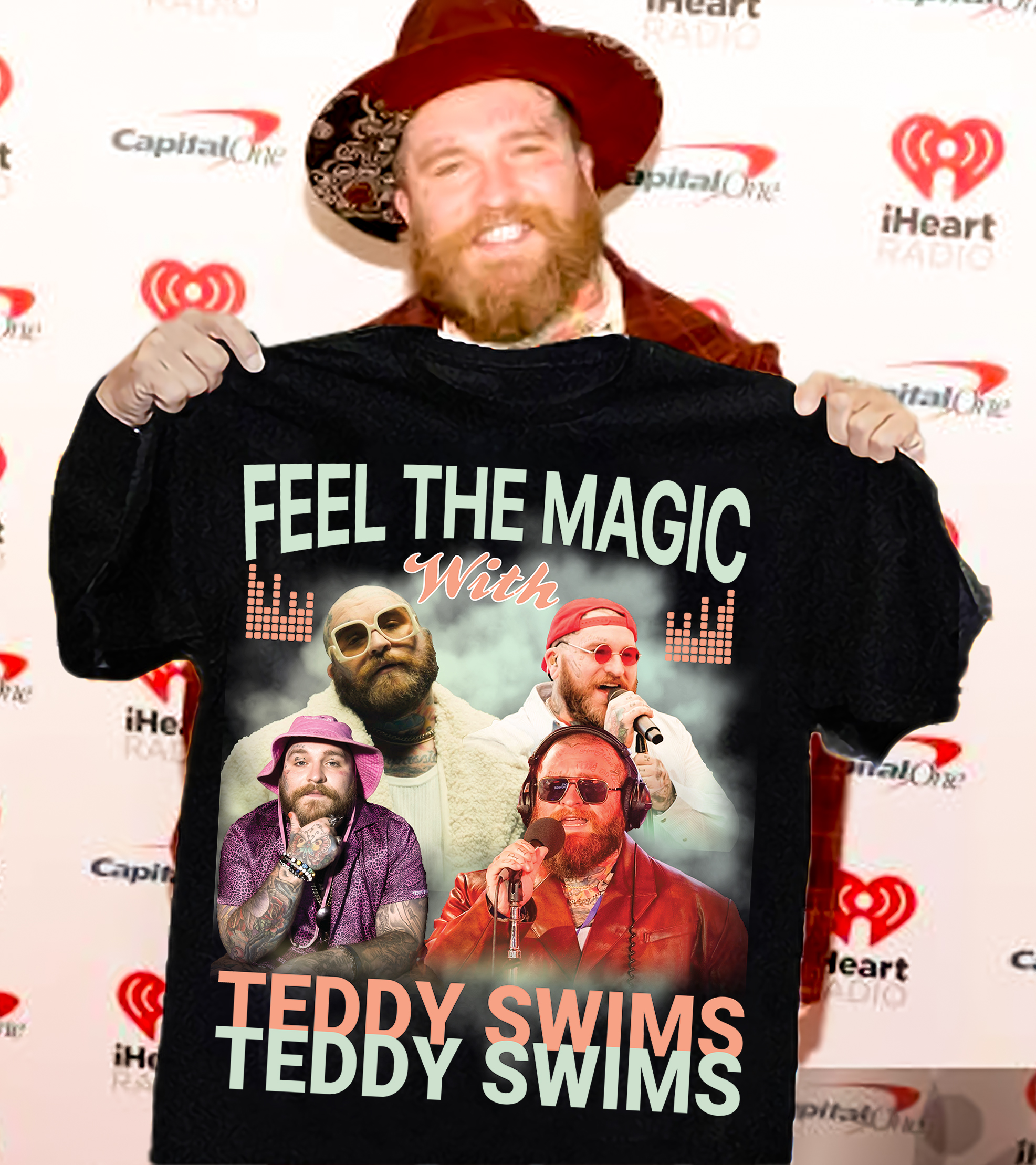 Teddy  Swims Unisex Garment-Dyed T-shirt