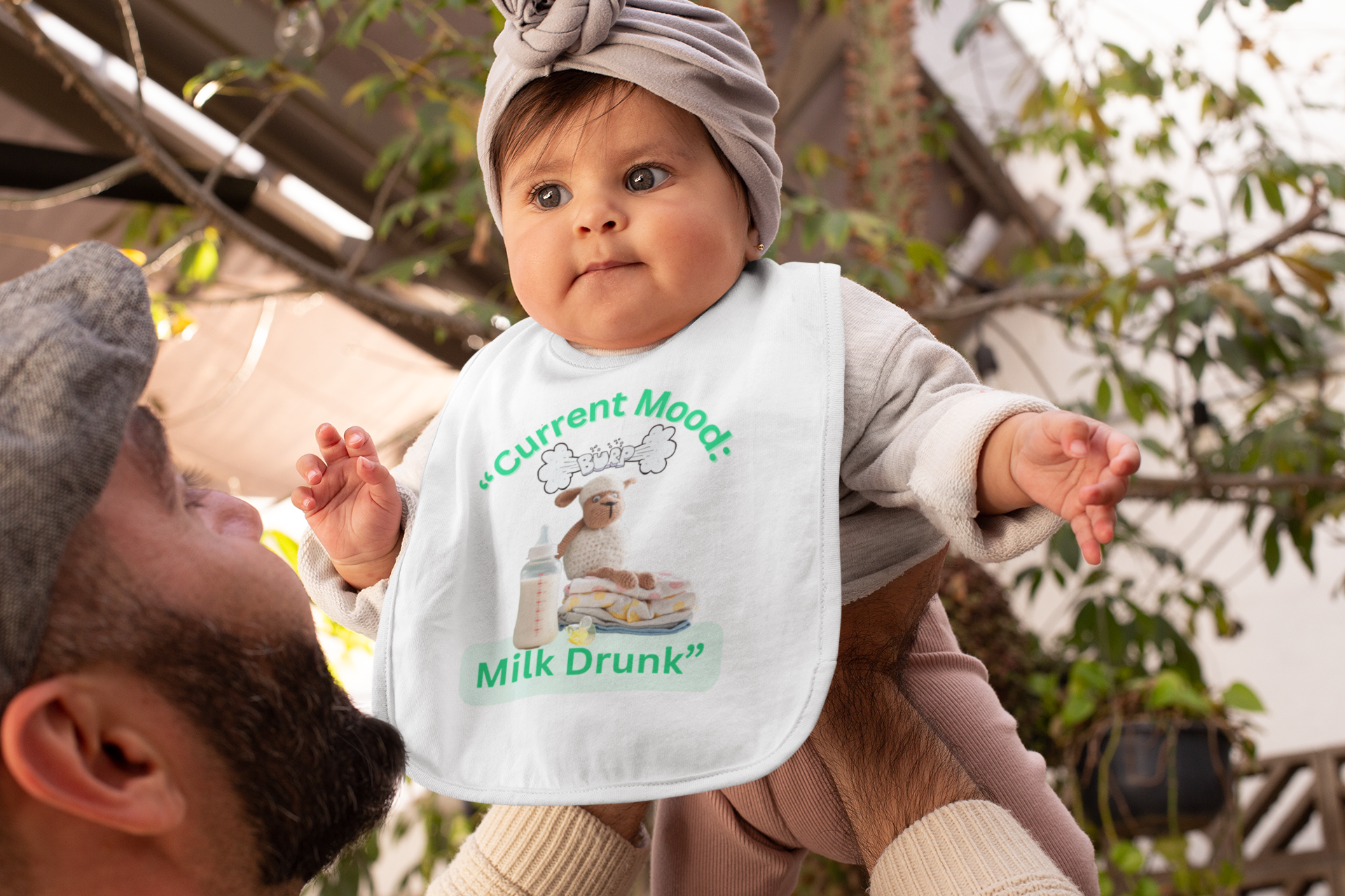 Baby Contrast Trim Jersey Bib product thumbnail image Baby Contrast Trim Jersey Bib product thumbnail image