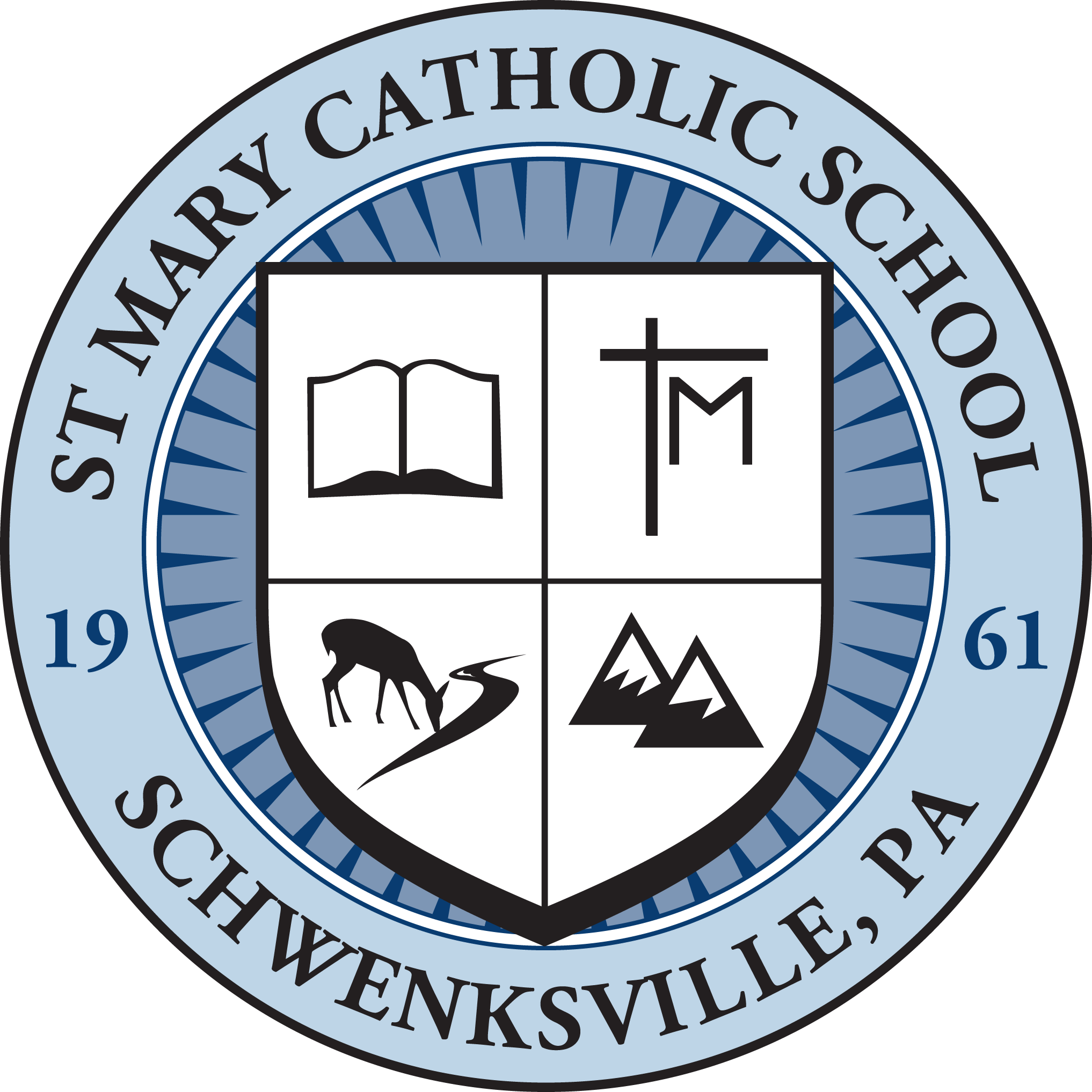 SMS - Unisex Quarter-Zip Pullover with Crest product thumbnail image SMS - Unisex Quarter-Zip Pullover with Crest product thumbnail image