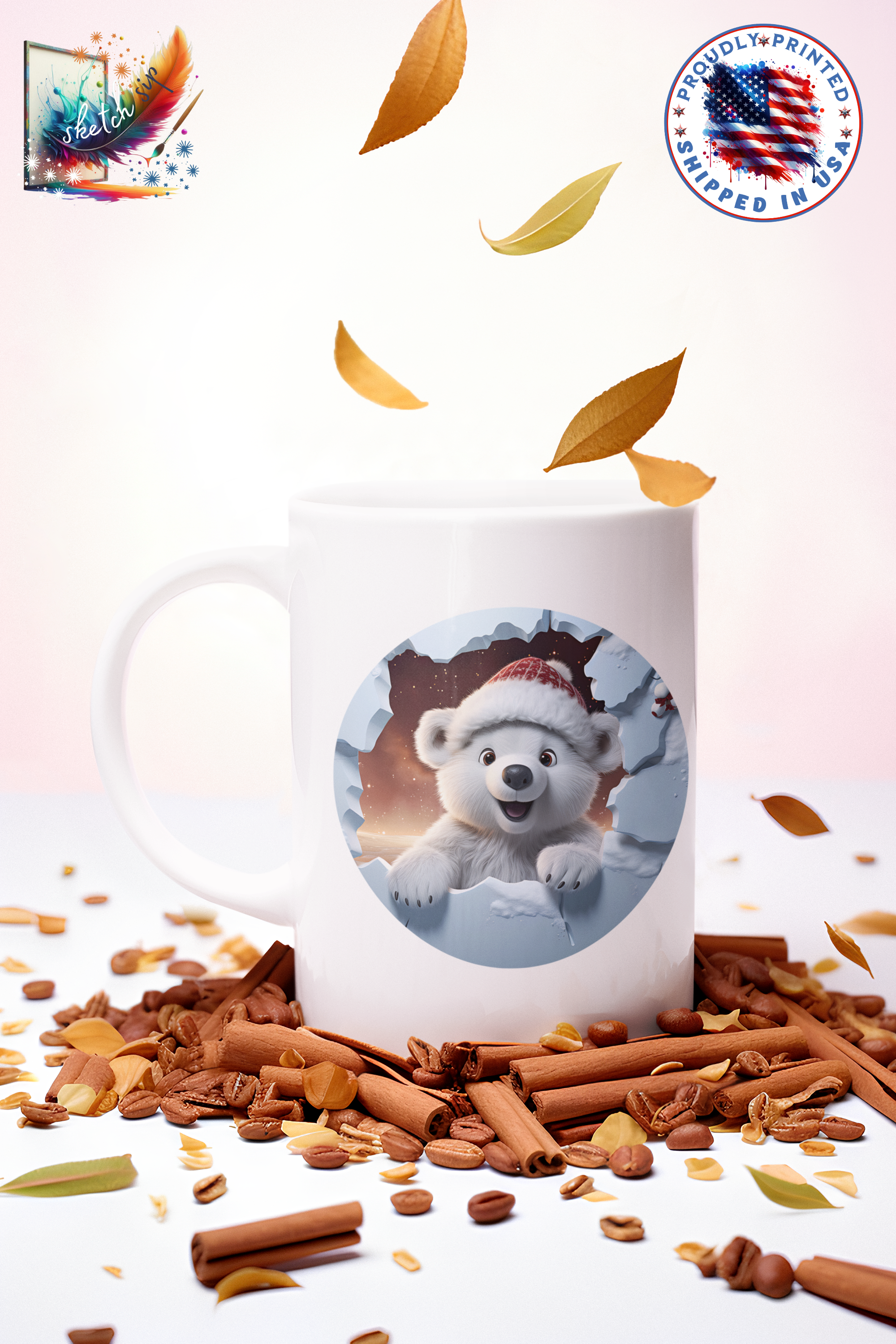 Break the Ordinary: Unique Mugs with Playful Characters, Colorful Mugs, 11oz product thumbnail image