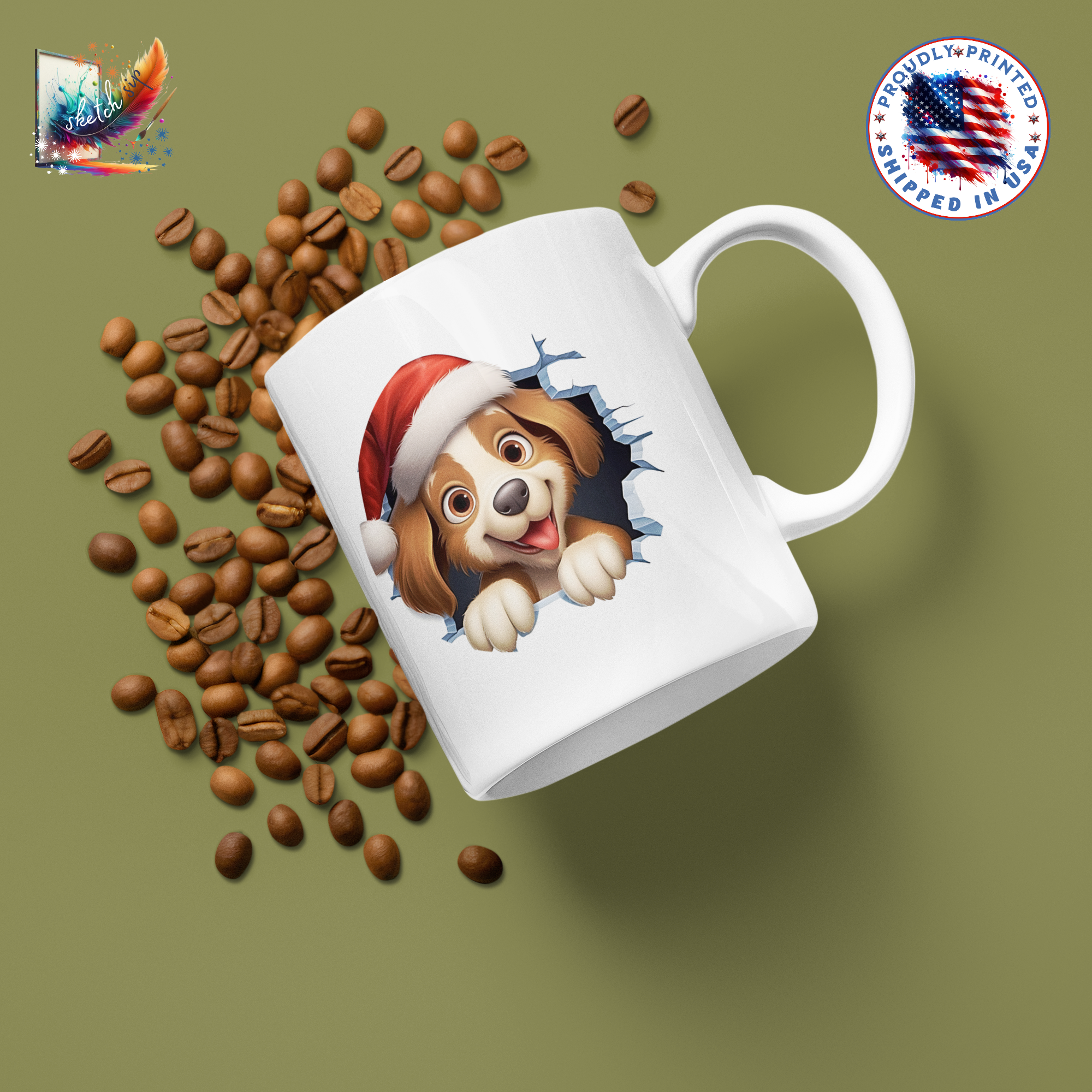 Cup Companions: Cute Animals to Brighten Every Sip  , #cuteMug, #breakWallDesign, #animalMug, #funCoffeeCup, Colorful Mugs, 11oz
