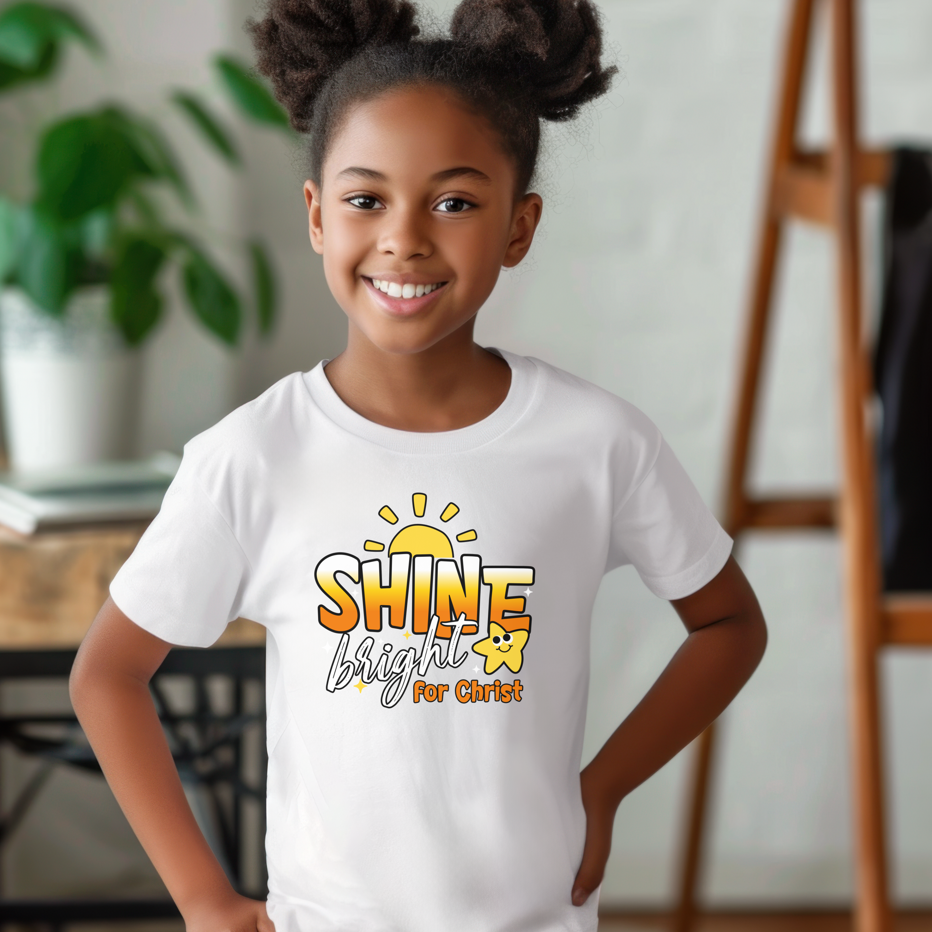 Christian Youth Shirt, Faith quote on Youth Tee Jesus Kids Shirt Youth Short Sleeve Tee Shine for Christ Shirt Vibrant Child Size Tee product thumbnail image Christian Youth Shirt, Faith quote on Youth Tee Jesus Kids Shirt Youth Short Sleeve Tee Shine for Christ Shirt Vibrant Child Size Tee product thumbnail image