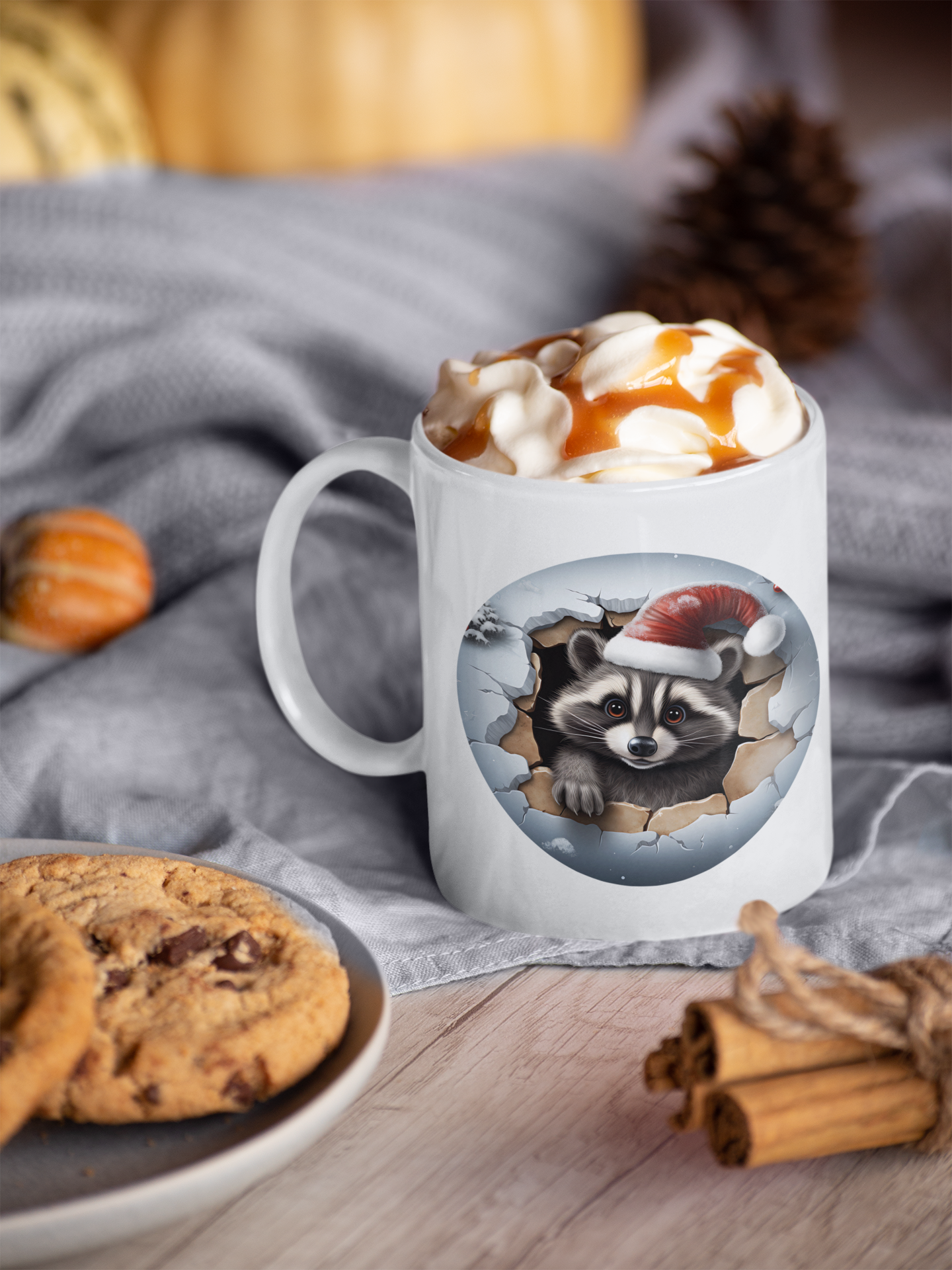 Warm Up with Whimsy: Mugs with a Break-the-Wall Twist, Colorful Mugs, 11oz product thumbnail image
