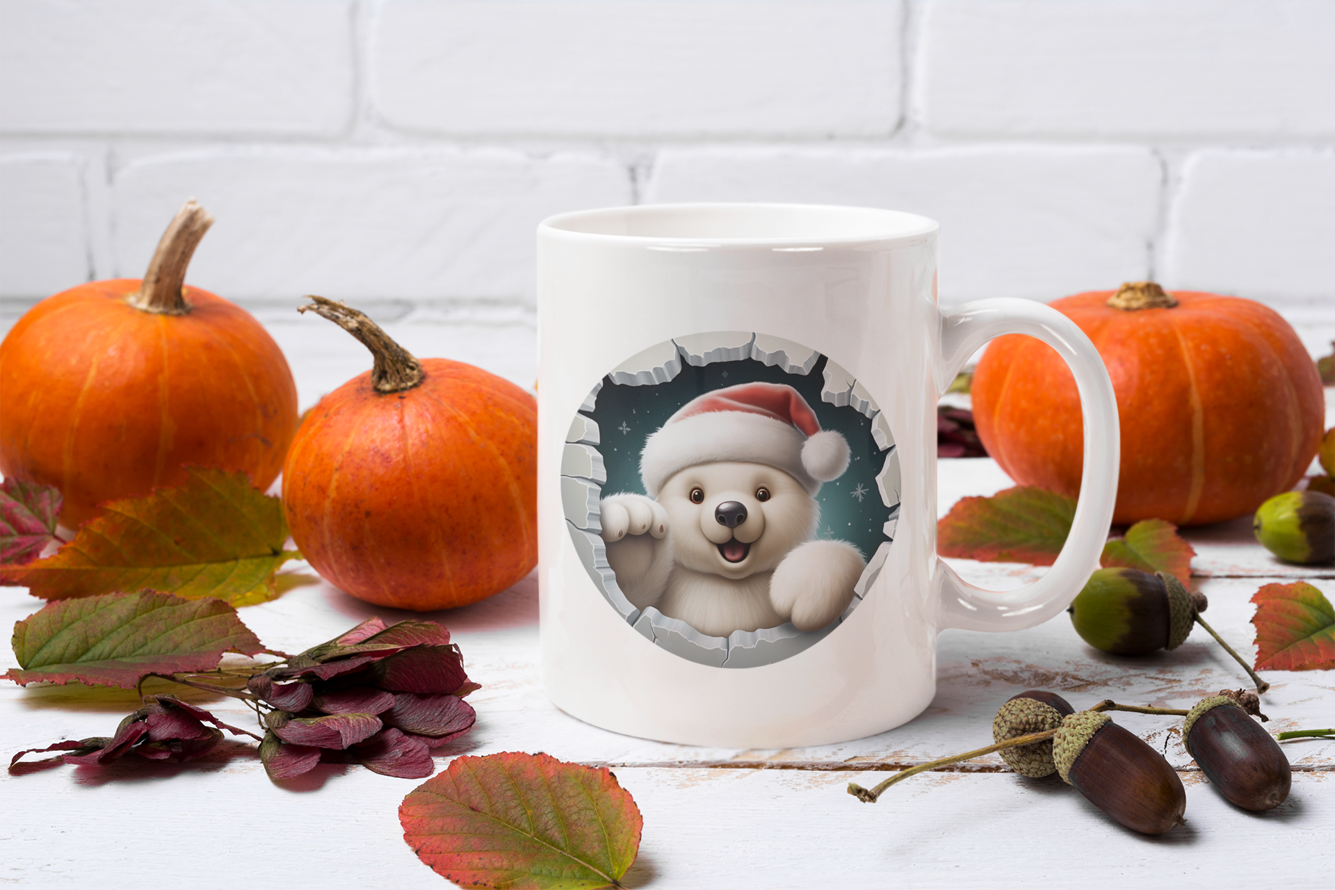 Sip in Style: Adorable Faces to Start Your Day Right, Colorful Mugs, 11oz product thumbnail image