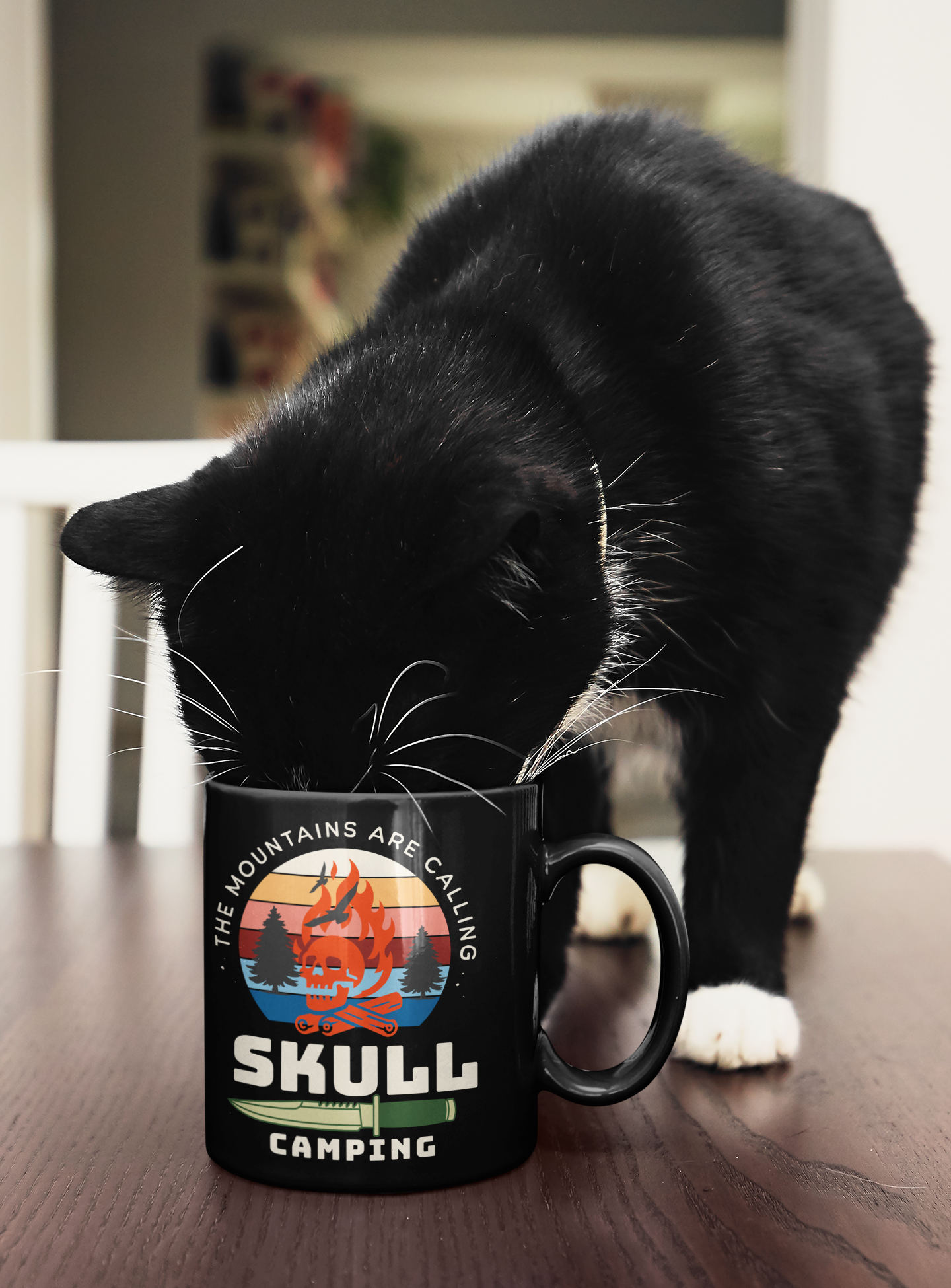 Blaze &amp; Brave ةBlack Mug (11oz, 15oz) product thumbnail image