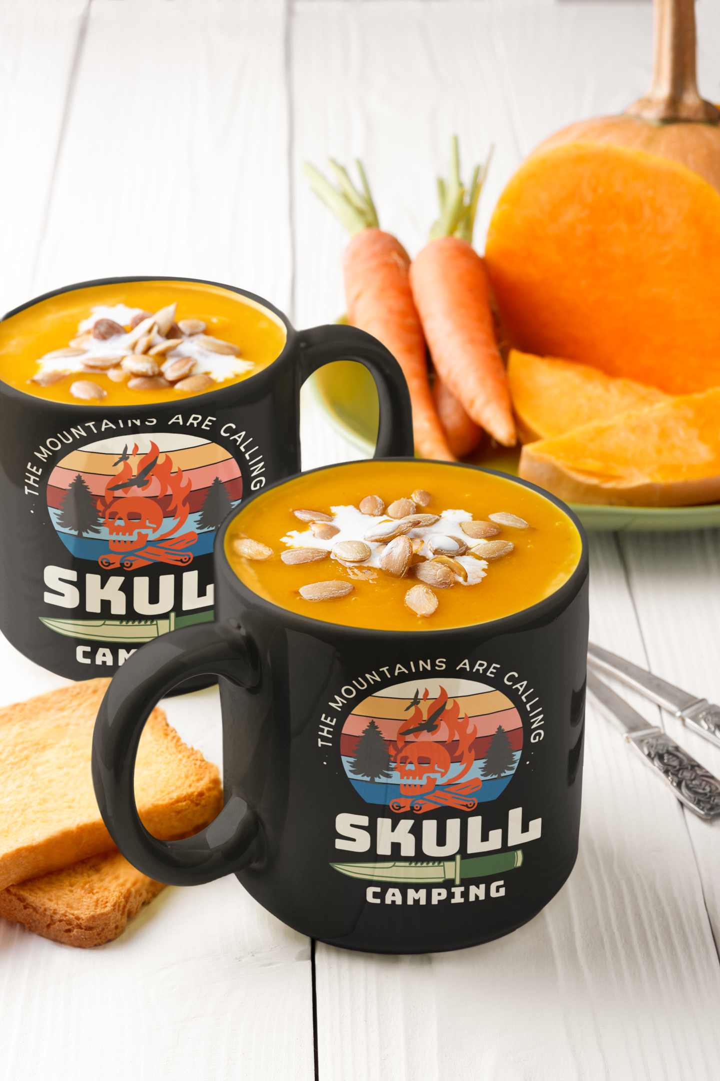 Blaze &amp; Brave ةBlack Mug (11oz, 15oz) product thumbnail image