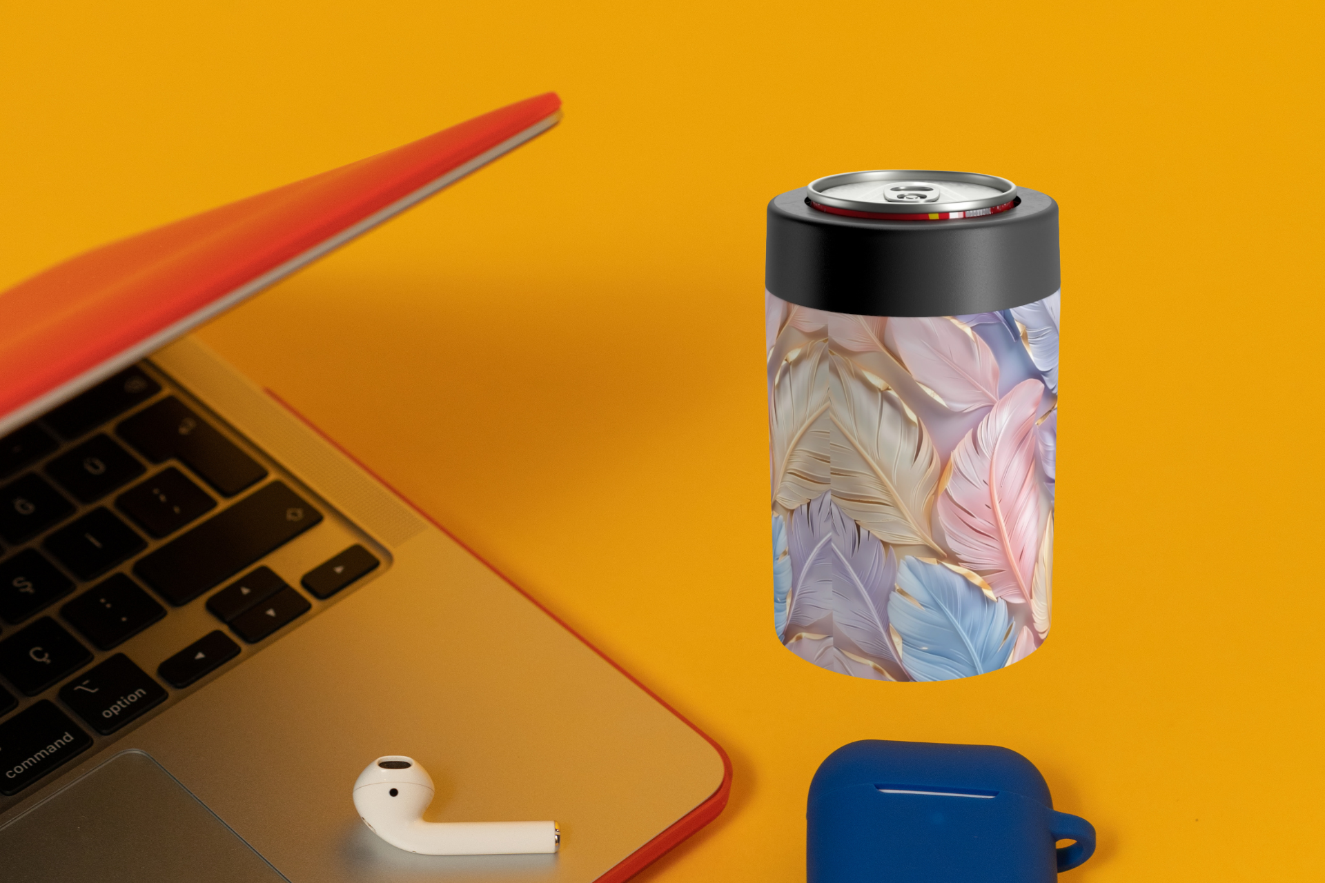 Pastel Serenity, Can Holder ,12oz can or bottle