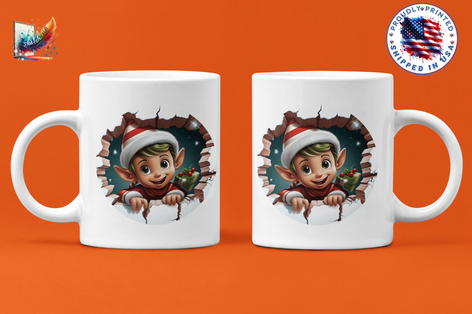 Sips with a Twist: Break-the-Wall Character Mugs Colorful Mugs, 11oz product thumbnail image