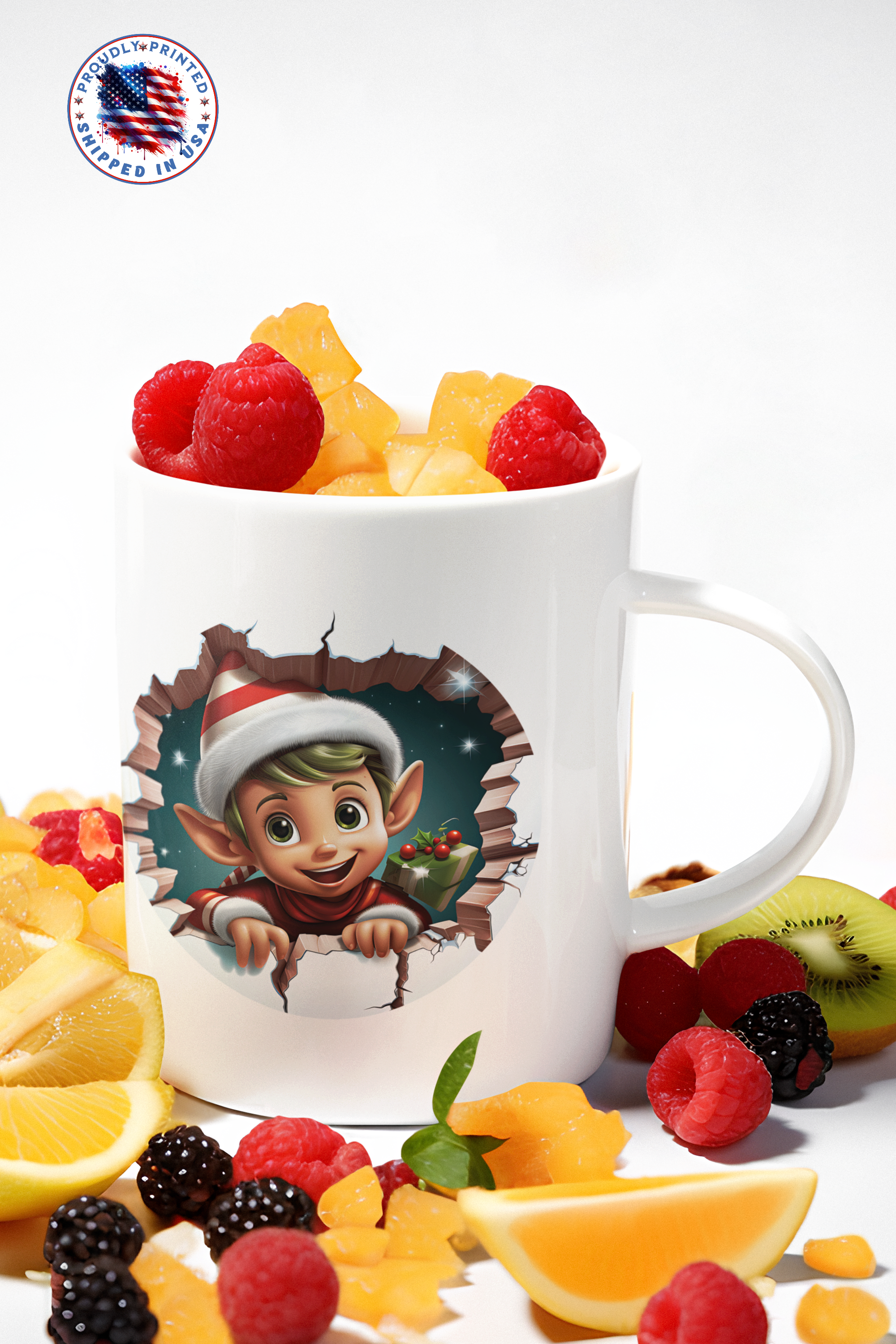 Sips with a Twist: Break-the-Wall Character Mugs Colorful Mugs, 11oz