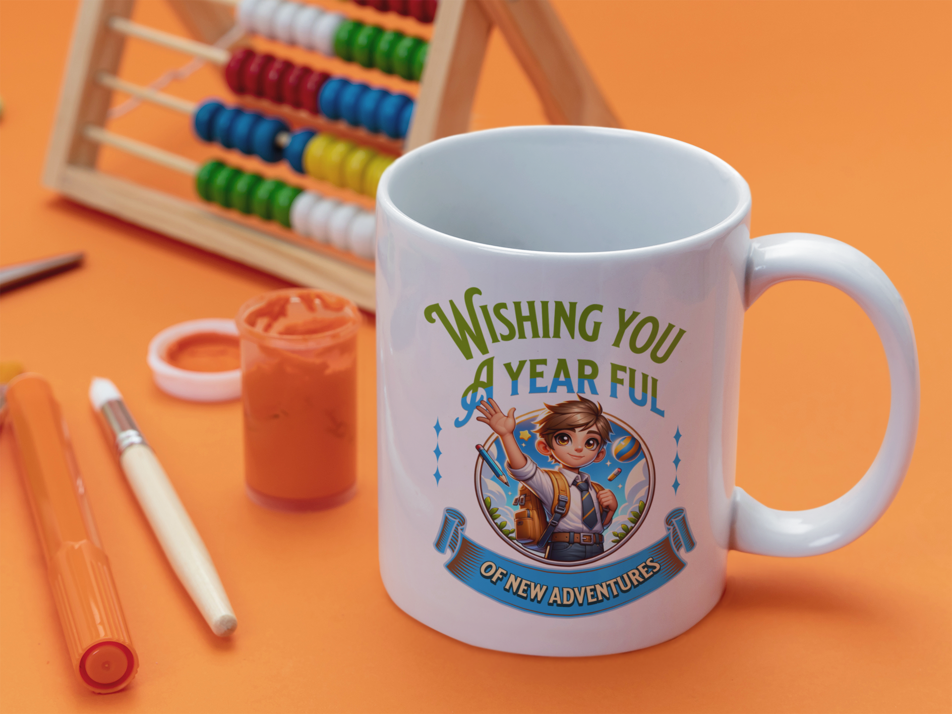 Colorful Mugs, 11oz