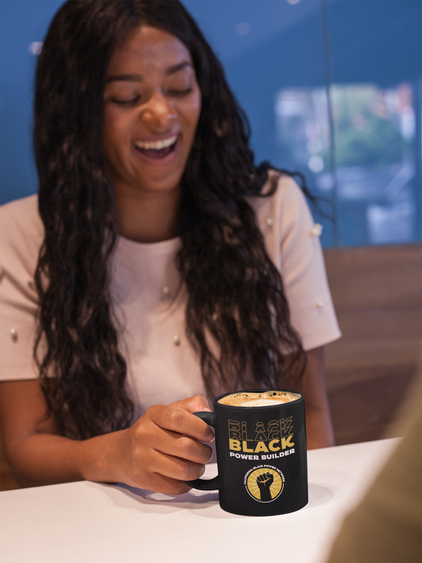 Black Power Builder Mug, 11oz product thumbnail image Black Power Builder Mug, 11oz product thumbnail image