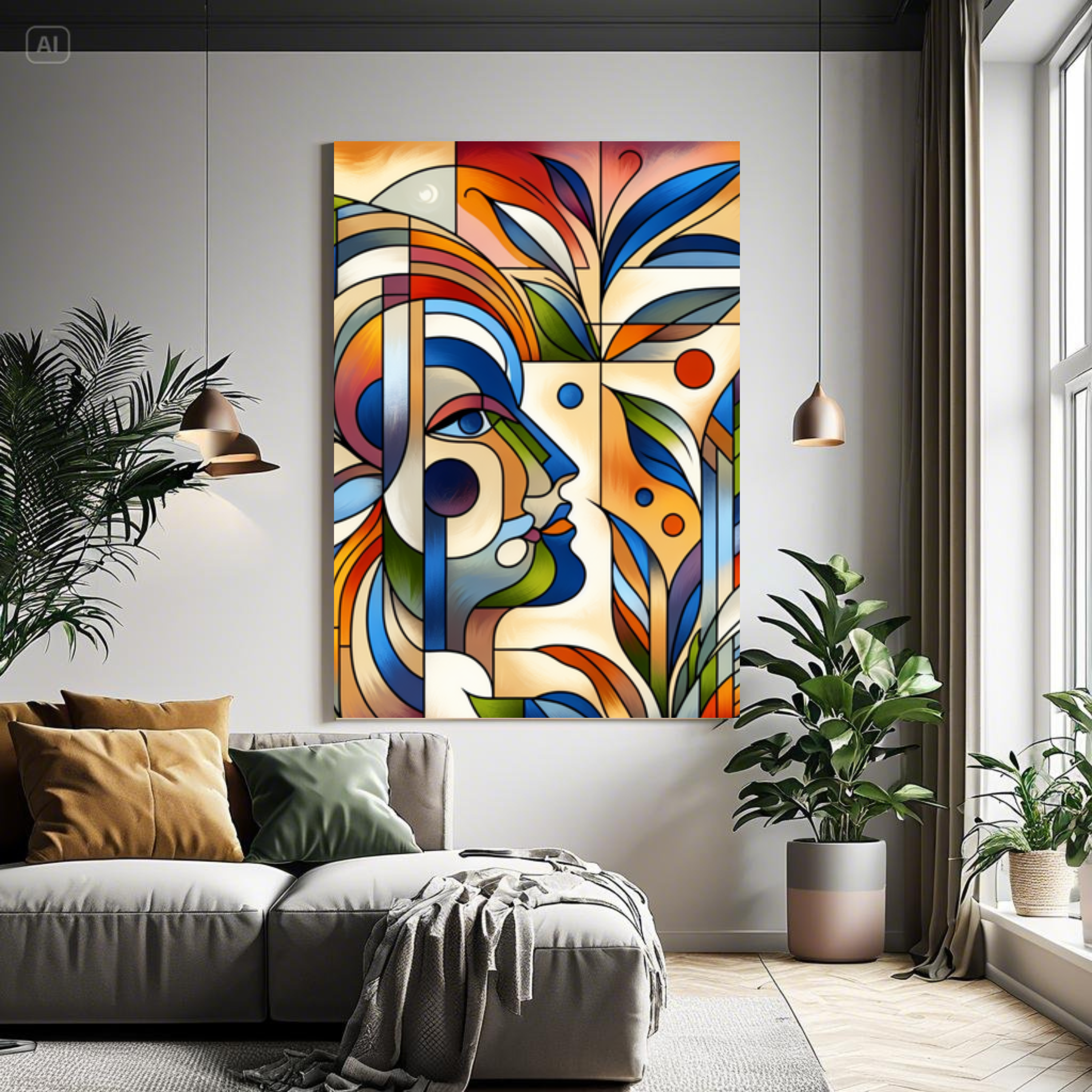 Framed Poster, Multi-Color product thumbnail image