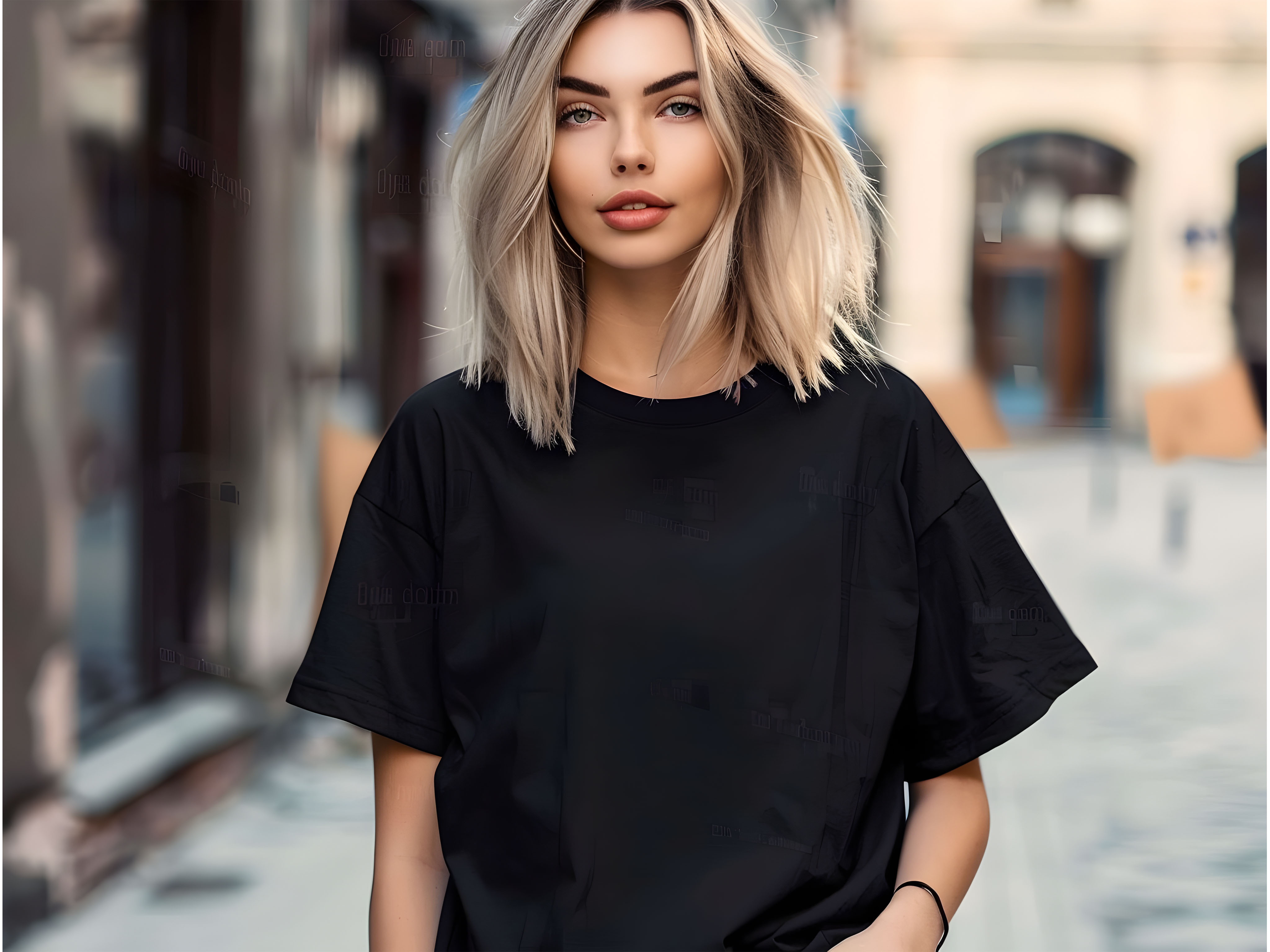 Mama Football Power, Oversized T-shirt Outfits Womens, Funny Women's Heavy Oversized Tee product thumbnail image