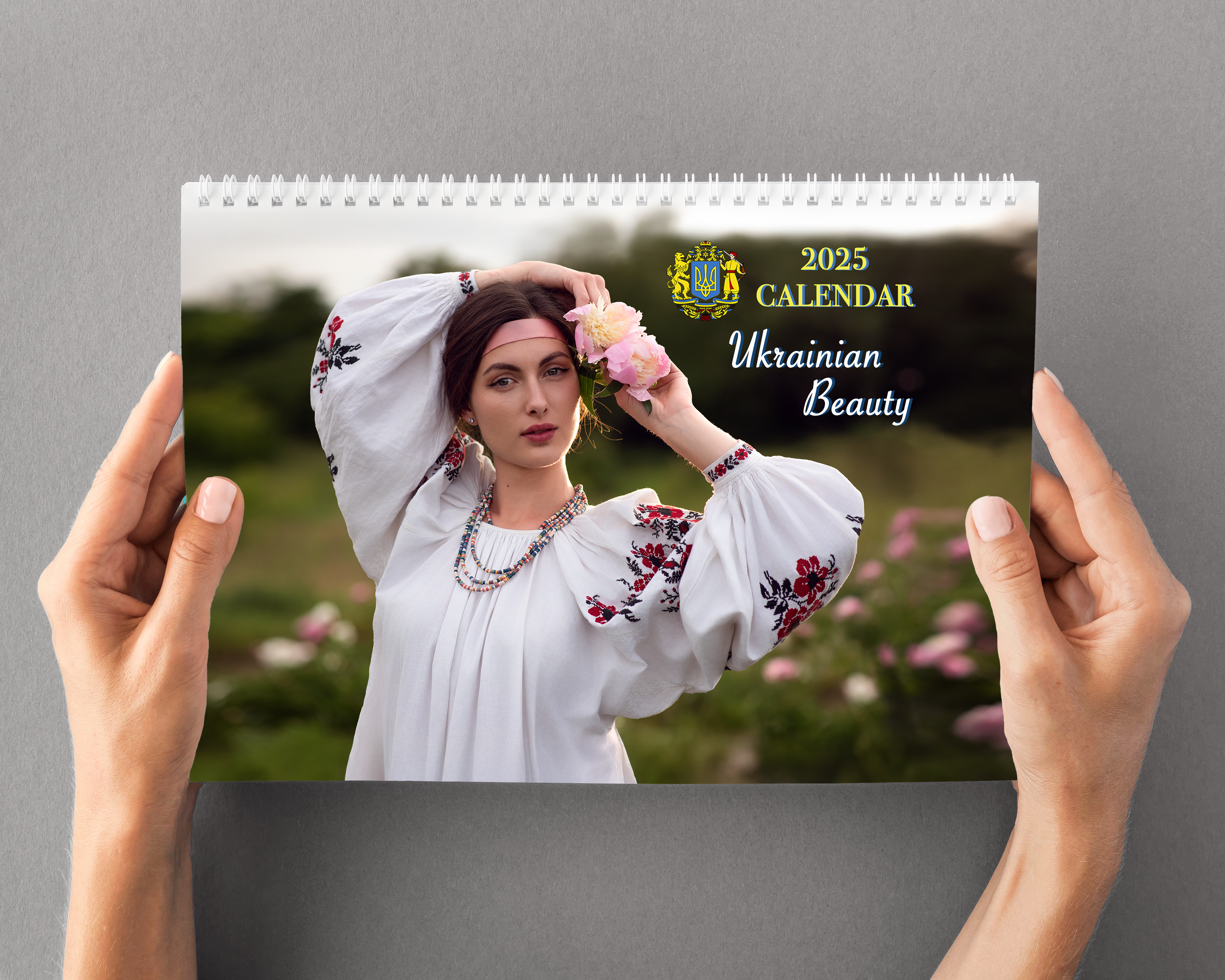 2025 Ukrainian Women Wall Calendar | Traditional Clothing Photography | Unique Gift for Cultural Art Lovers product thumbnail image 2025 Ukrainian Women Wall Calendar | Traditional Clothing Photography | Unique Gift for Cultural Art Lovers product thumbnail image
