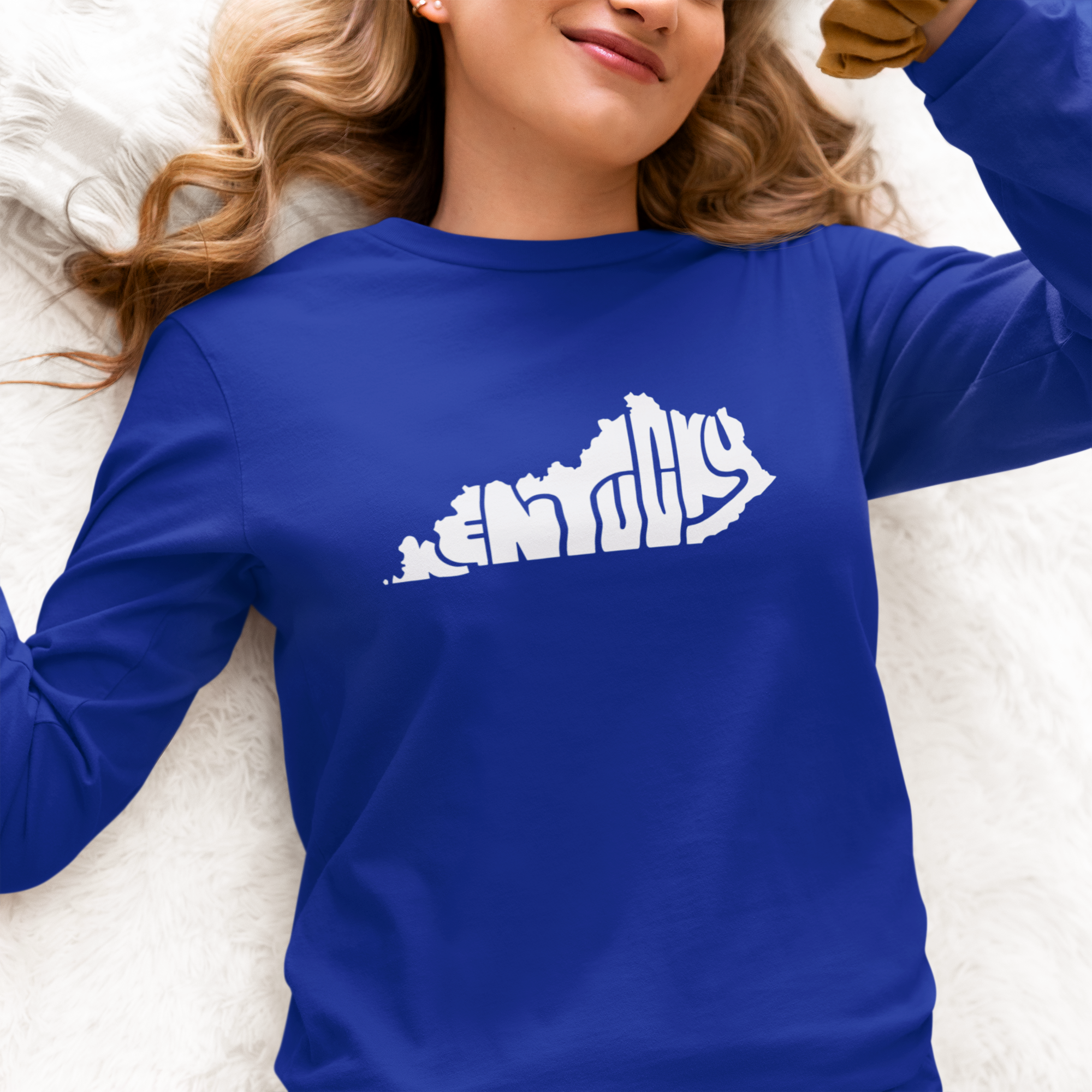 Kentucky Home State Long Sleeve Tee, Kentucky Apparel, Gift for Kentuckian, Bluegrass State, Kentucky pride, southern charm, Kentucky lover product thumbnail image Kentucky Home State Long Sleeve Tee, Kentucky Apparel, Gift for Kentuckian, Bluegrass State, Kentucky pride, southern charm, Kentucky lover product thumbnail image