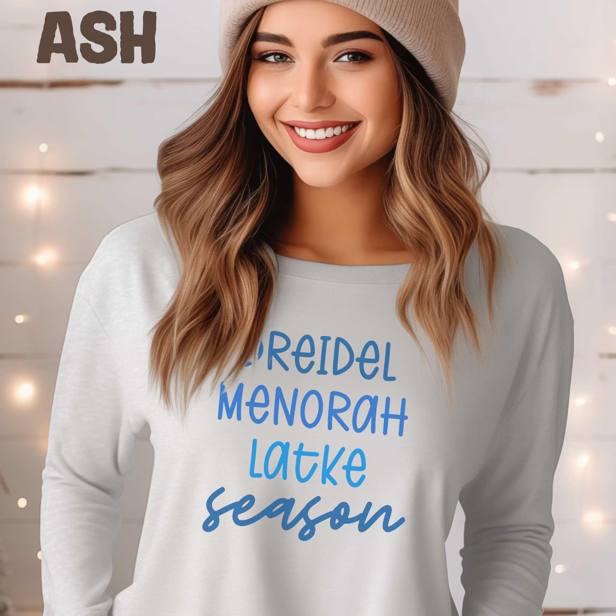 Hanukkah Shirt, Dreidel Shirt, Latkes,Hanukkah Season, Chanukkah Shirt, Happy Hanukkah, Festival of Lights, Gift for Jewish Person, Dreidels product thumbnail image Hanukkah Shirt, Dreidel Shirt, Latkes,Hanukkah Season, Chanukkah Shirt, Happy Hanukkah, Festival of Lights, Gift for Jewish Person, Dreidels product thumbnail image
