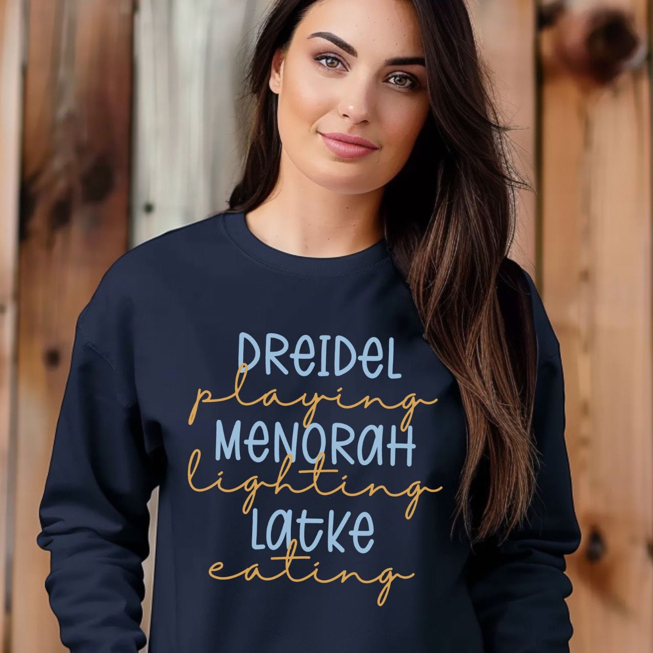 Hanukkah Shirt, Dreidel Shirt, Latkes, Chanukkah Shirt, Happy Hanukkah, Festival of Lights, Gift for Jewish Person, Dreidels product thumbnail image Hanukkah Shirt, Dreidel Shirt, Latkes, Chanukkah Shirt, Happy Hanukkah, Festival of Lights, Gift for Jewish Person, Dreidels product thumbnail image