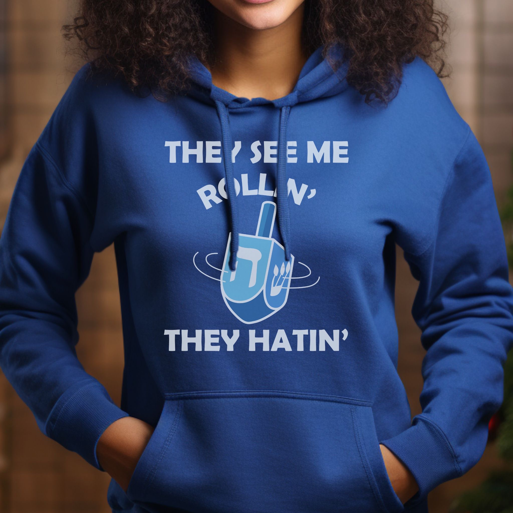 Funny Hanukkah Dreidel Hoodie Sweatshirt, Jewish Holiday Gift, Hanukkah Apparel, Festival of Lights Top, Jewish Tradition Clothing, Fun product thumbnail image Funny Hanukkah Dreidel Hoodie Sweatshirt, Jewish Holiday Gift, Hanukkah Apparel, Festival of Lights Top, Jewish Tradition Clothing, Fun product thumbnail image