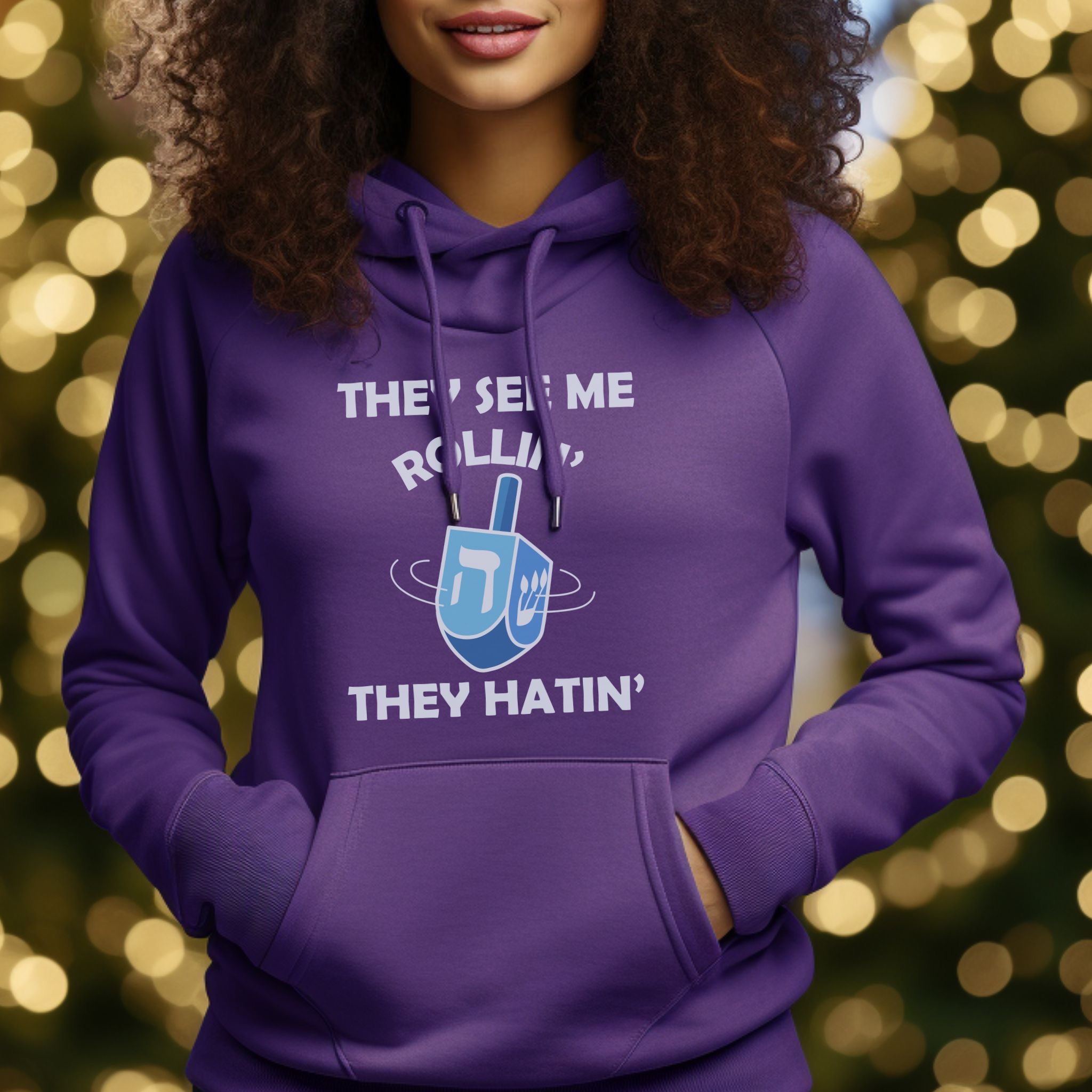Funny Hanukkah Dreidel Hoodie Sweatshirt, Jewish Holiday Gift, Hanukkah Apparel, Festival of Lights Top, Jewish Tradition Clothing, Fun product thumbnail image Funny Hanukkah Dreidel Hoodie Sweatshirt, Jewish Holiday Gift, Hanukkah Apparel, Festival of Lights Top, Jewish Tradition Clothing, Fun product thumbnail image
