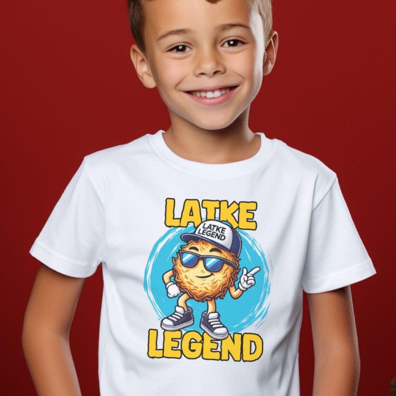 Hanukkah Shirt, Kids Hanukkah Shirt, Latke Shirt, Latkes, Happy Hanukkah, Gift for Jews, Hanukkah Present, Potato Pancakes, Hashbrowns product thumbnail image Hanukkah Shirt, Kids Hanukkah Shirt, Latke Shirt, Latkes, Happy Hanukkah, Gift for Jews, Hanukkah Present, Potato Pancakes, Hashbrowns product thumbnail image