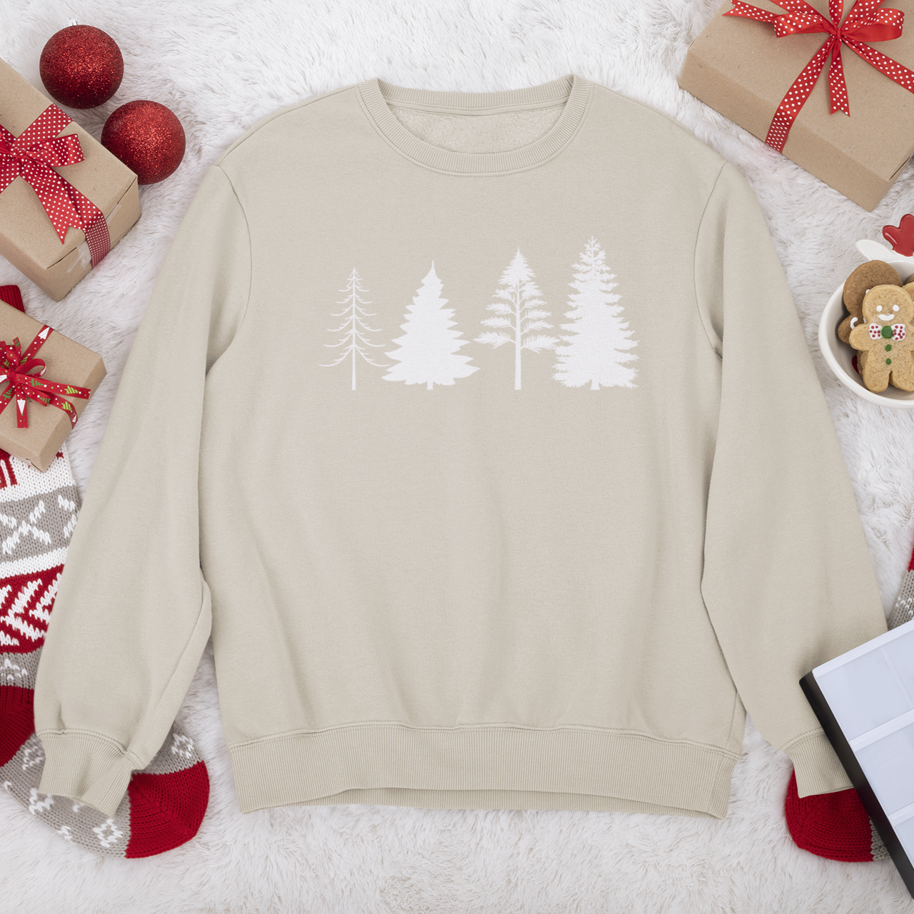 Wintery Trees Sweatshirt product thumbnail image Wintery Trees Sweatshirt product thumbnail image