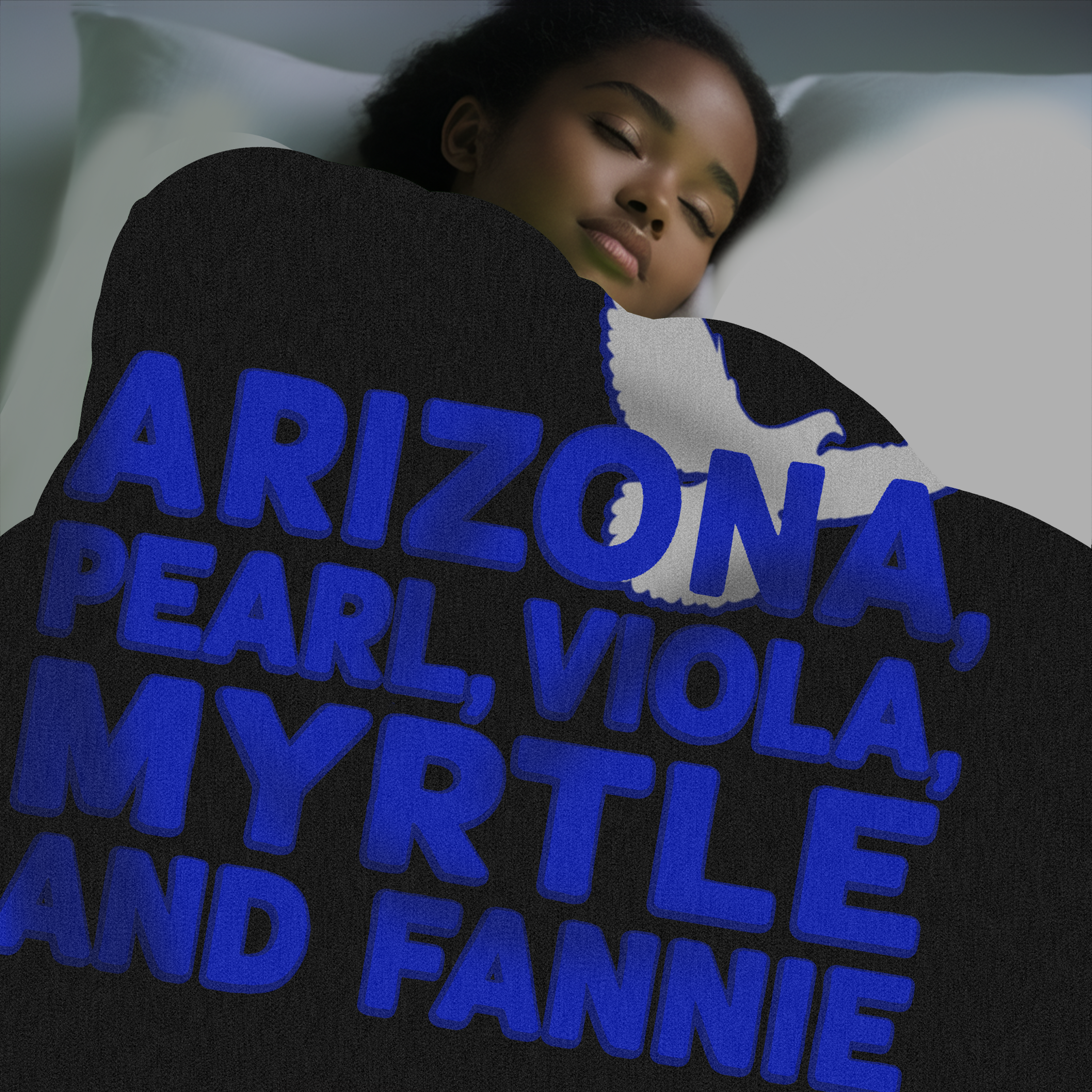 Fleece Blanket Dorm Room Decor - Blue Zeta Founders Sorority Dove Gift, 1920 Design, Greek Letters, Member's Paraphernalia, Royal and product thumbnail image Fleece Blanket Dorm Room Decor - Blue Zeta Founders Sorority Dove Gift, 1920 Design, Greek Letters, Member's Paraphernalia, Royal and product thumbnail image