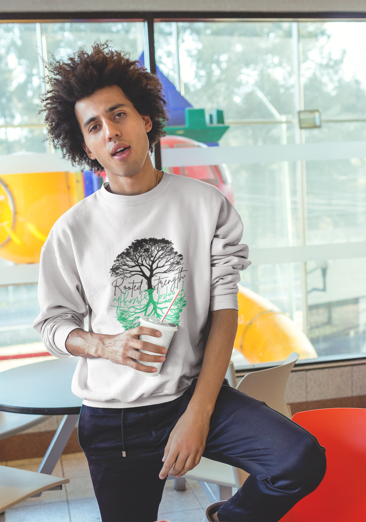 Tree and Shadow sweatshirt, Rooted Strength Sweatshirt, Tree Shadow Design, Men Women Jumper, Winter Pullover, Nature Lover Gift product thumbnail image Tree and Shadow sweatshirt, Rooted Strength Sweatshirt, Tree Shadow Design, Men Women Jumper, Winter Pullover, Nature Lover Gift product thumbnail image